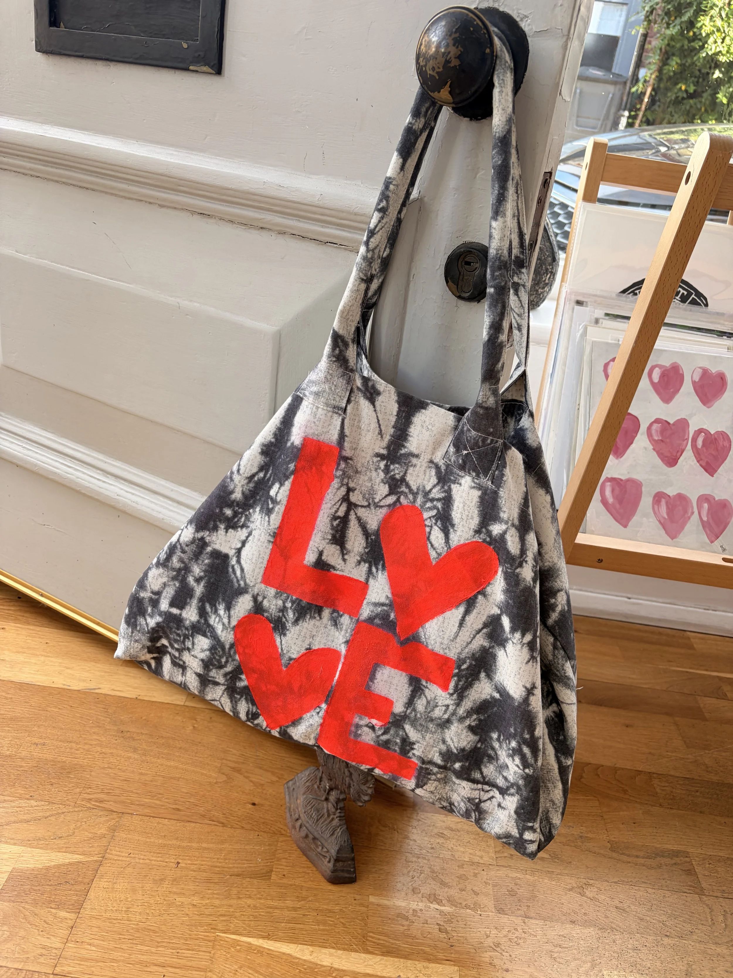 LOVE CANVAS BAG - SOLO EXHIBITION 2026 CELEBRATION