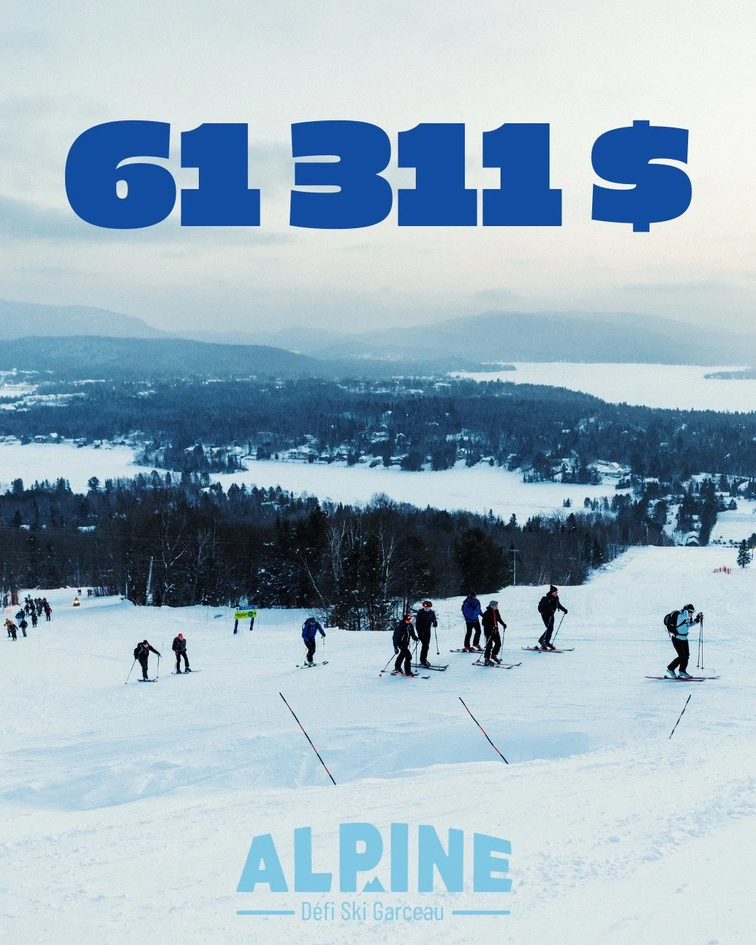 61 311 $ amass&eacute;s au D&eacute;fi Alpine &agrave; @skigarceau ! 🏔️ 

💚L'&eacute;quipe de la Fondation de la recherche p&eacute;diatrique remercie les participants du D&eacute;fi et toutes les personnes engag&eacute;es &agrave; nos c&ocirc;t&ea