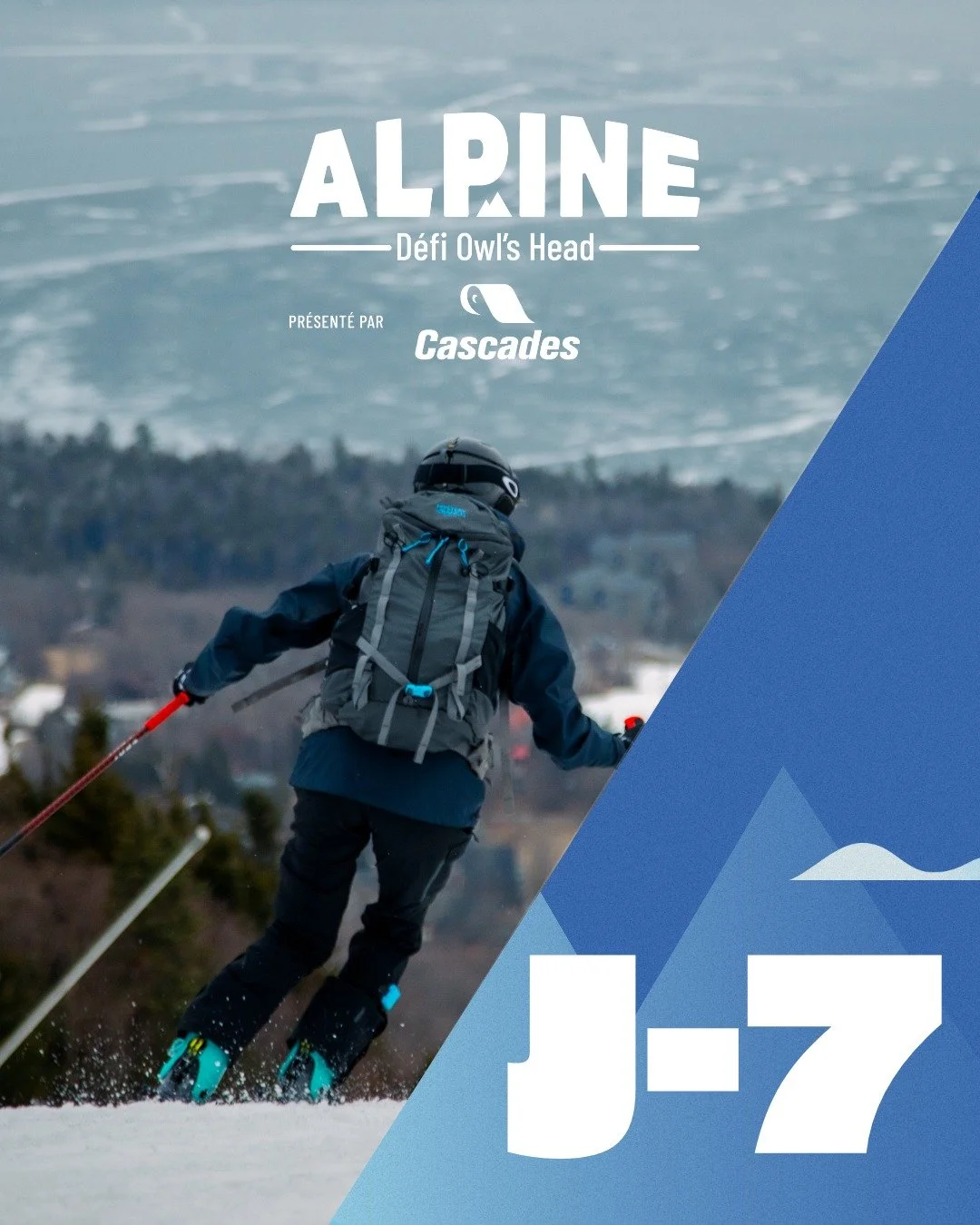 🚨 Just 7 days until the #AlpineChallenge presented by @cascadesinc at @montowlshead 

⛷️ Get your legs, your stamina, and your headlamp ready: the mountain is waiting for you. 

Every climb counts toward supporting the #