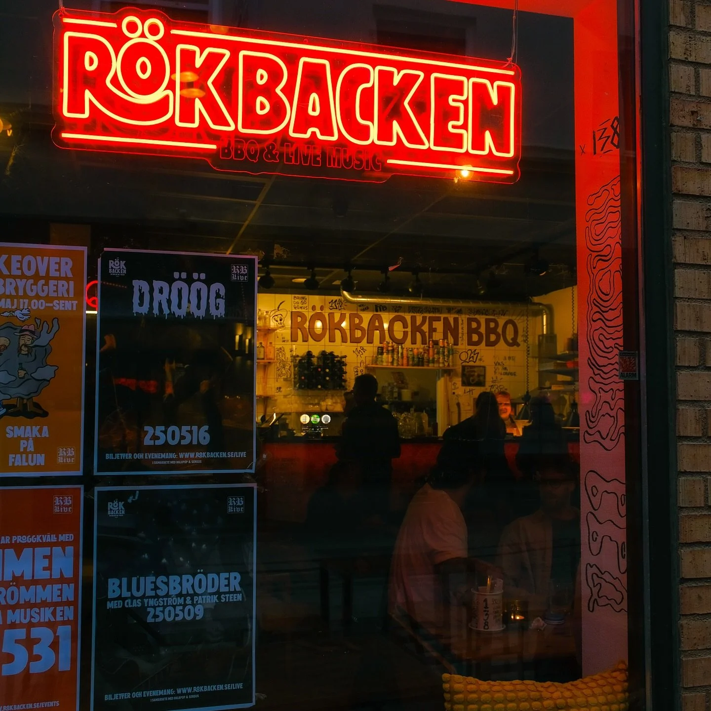 I helgen var det inga mindre &auml;n Clas Yngstr&ouml;m och Patrik Steen som lirade i r&ouml;ken. Det var kul + att @natashapettersson var d&auml;r och f&ouml;revigade det med sin kameramaskin! Dubbelkul!