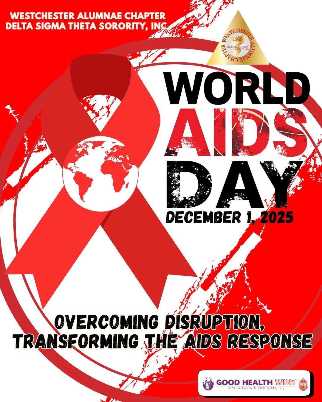 On this Year&rsquo;s #WorldAIDSDay we join the global call to Overcome disruption, transform the AIDS response. The fight against HIV hasn&rsquo;t paused &mdash; neither can we. Together, we imagine new ways forward.
#DSTWAC 
#WAD2025 
#ENDHIV
#GoodH