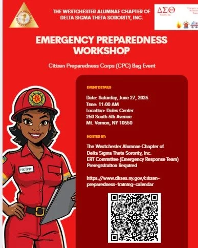 🚨 Be Prepared. Stay Ready. Stay Safe. 

In today's ever-changing world, preparedness is not optional&mdash;it's essential.

The ERT Committee invites you to join us for an Emergency Preparedness Workshop, designed to equip you with practical informa