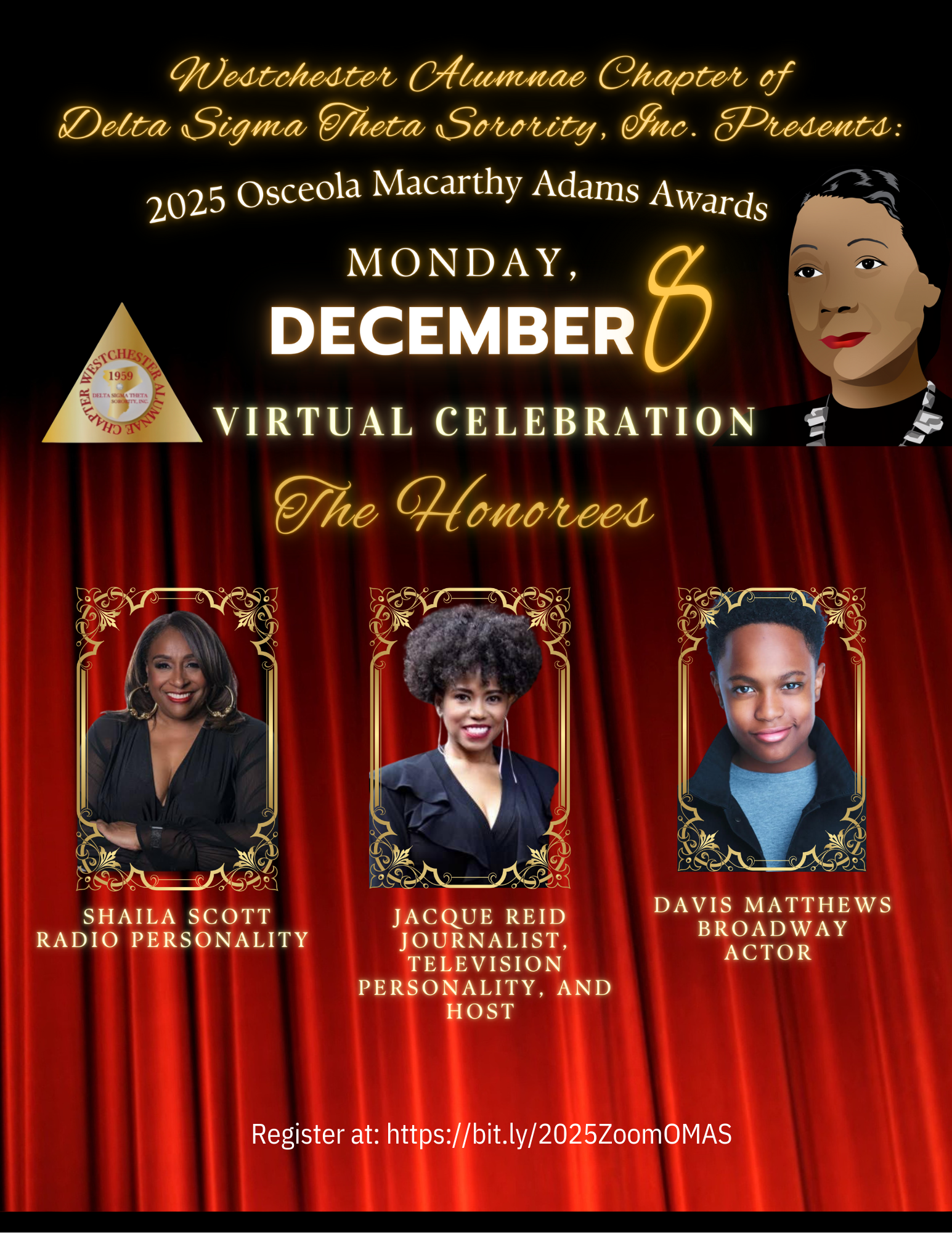    Join us December 8th as we celebrate the power of Black art, culture
and storytelling! 