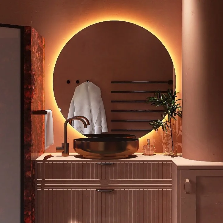 SUNSET SPA EXPERIENCE 
.
.
.
Interior design by @rendessance 
#bathroomdesign #creativedesign #luxurybathroom #luxuryhomes #luxuryhome #luxuryhomedesign #uniquedesign #uniqueinteriors #walldesign #stonewalls #bolddesign #homedecor #homedesign #sunset