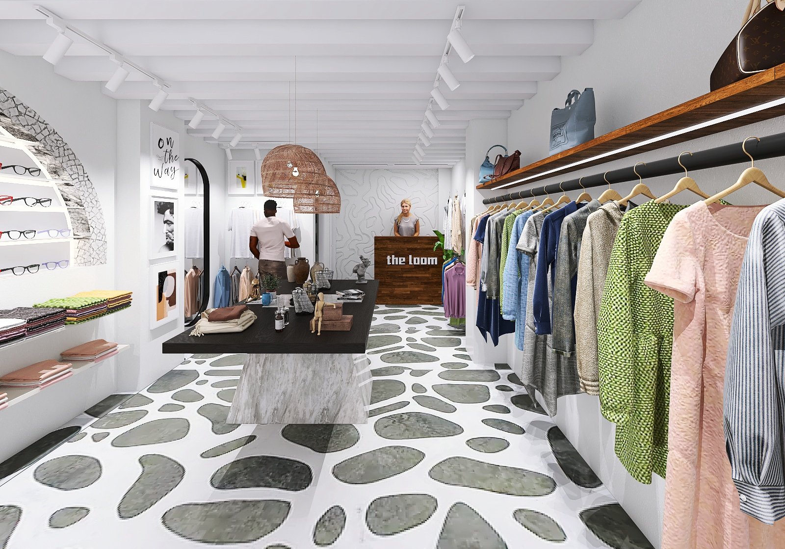 Clothing store design in Naxos, Greece by rendessance