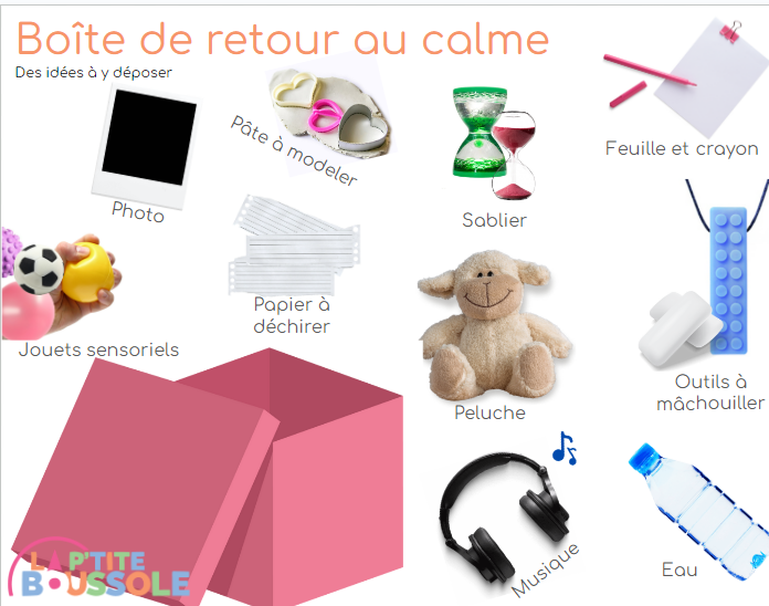 La p'tite boussole — Boîte de retour au calme