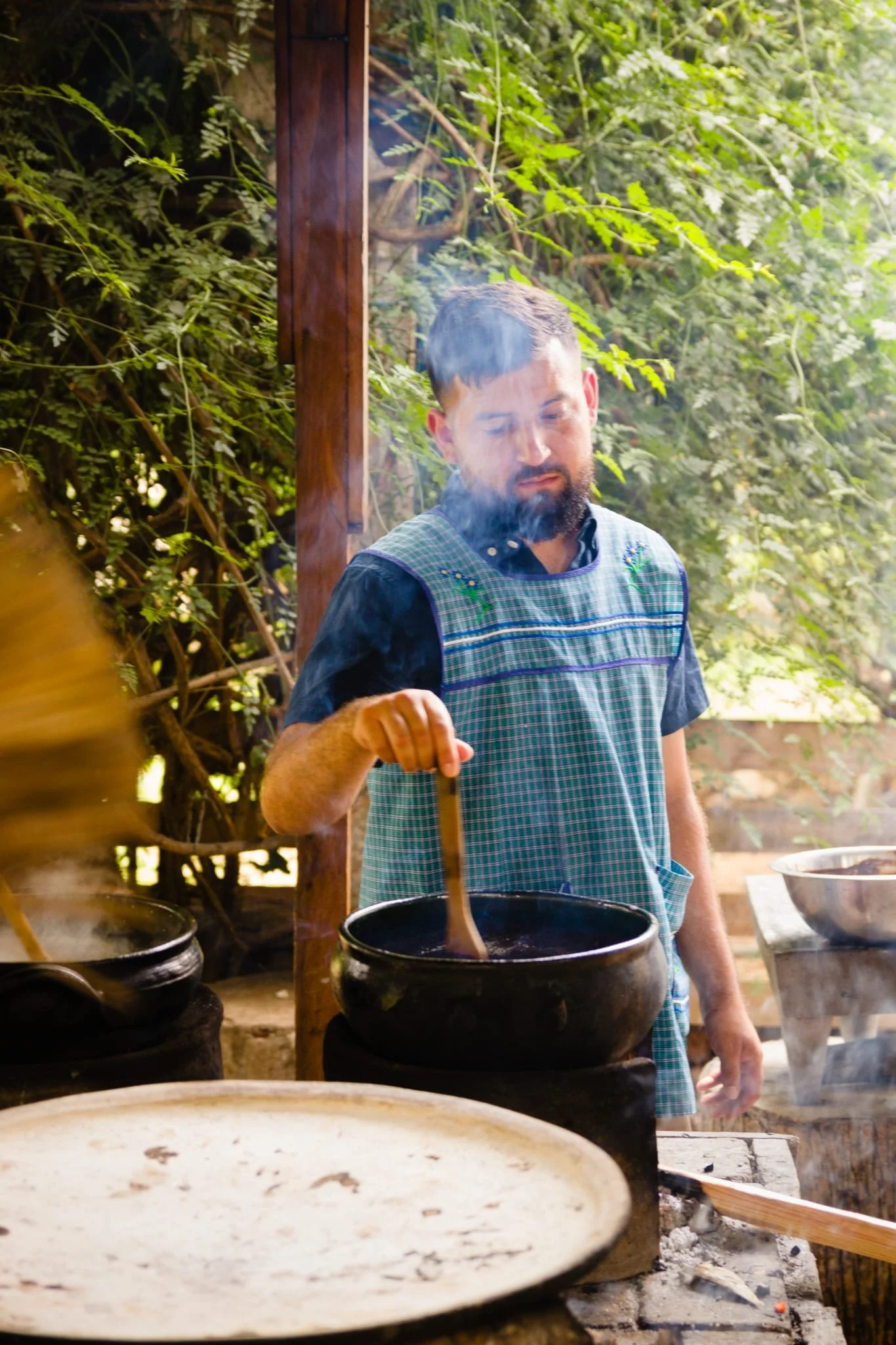 ancient cooking Oaxaca style
