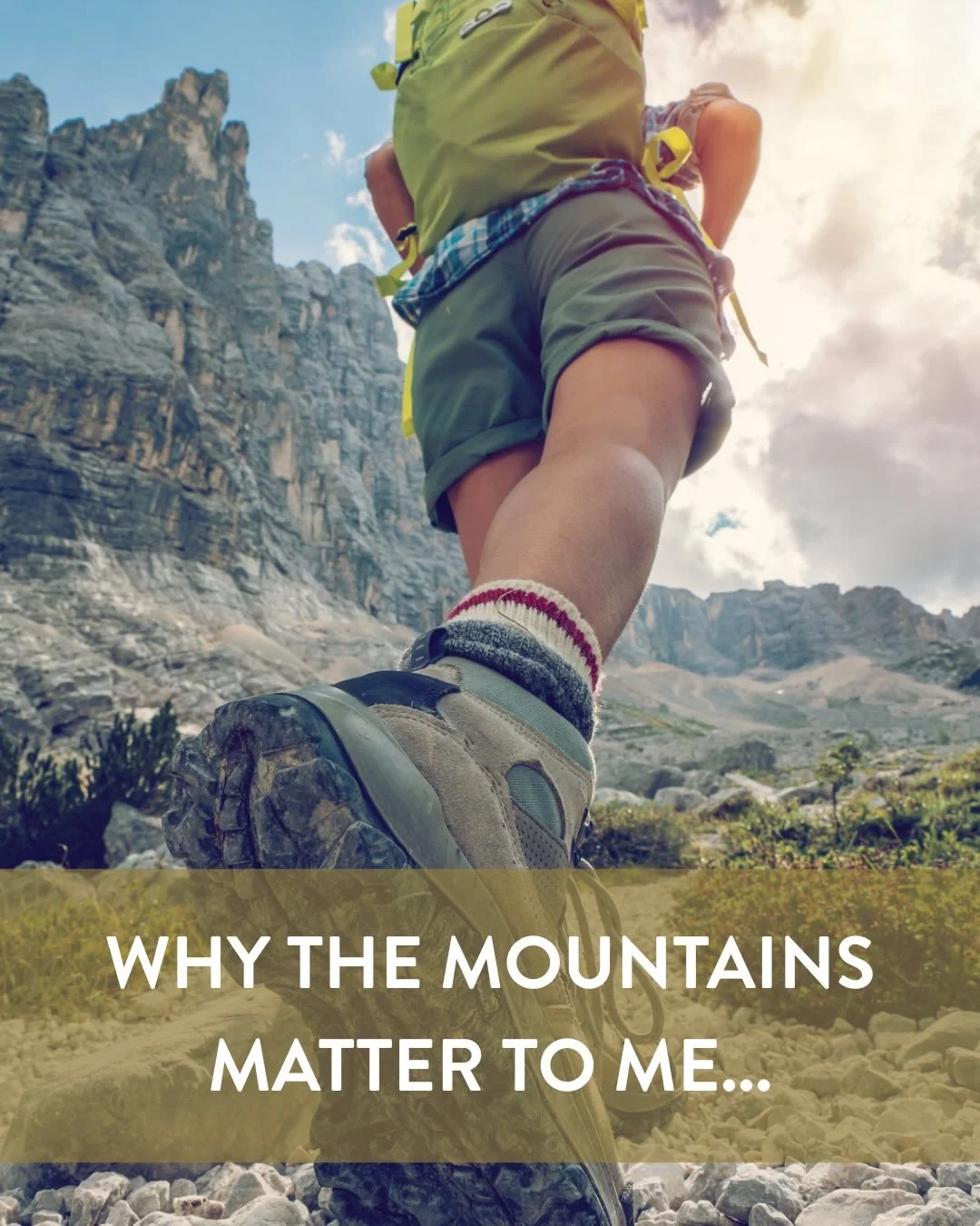 *WHY THE MOUNTAINS MATTER TO ME*
The mountains have always been where I remember who I am. Not who I&rsquo;m supposed to be. Not who the world asks me to perform as. But who I am beneath the noise.
On the mountain, there is no rushing. No hiding. No 