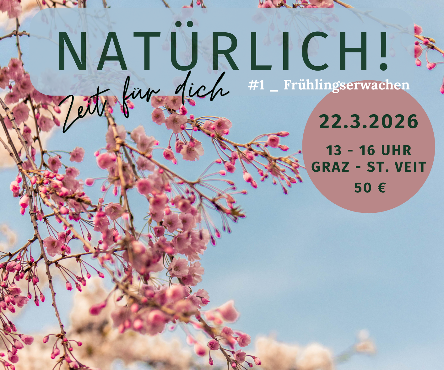 Natürlich! Zeit für Dich.