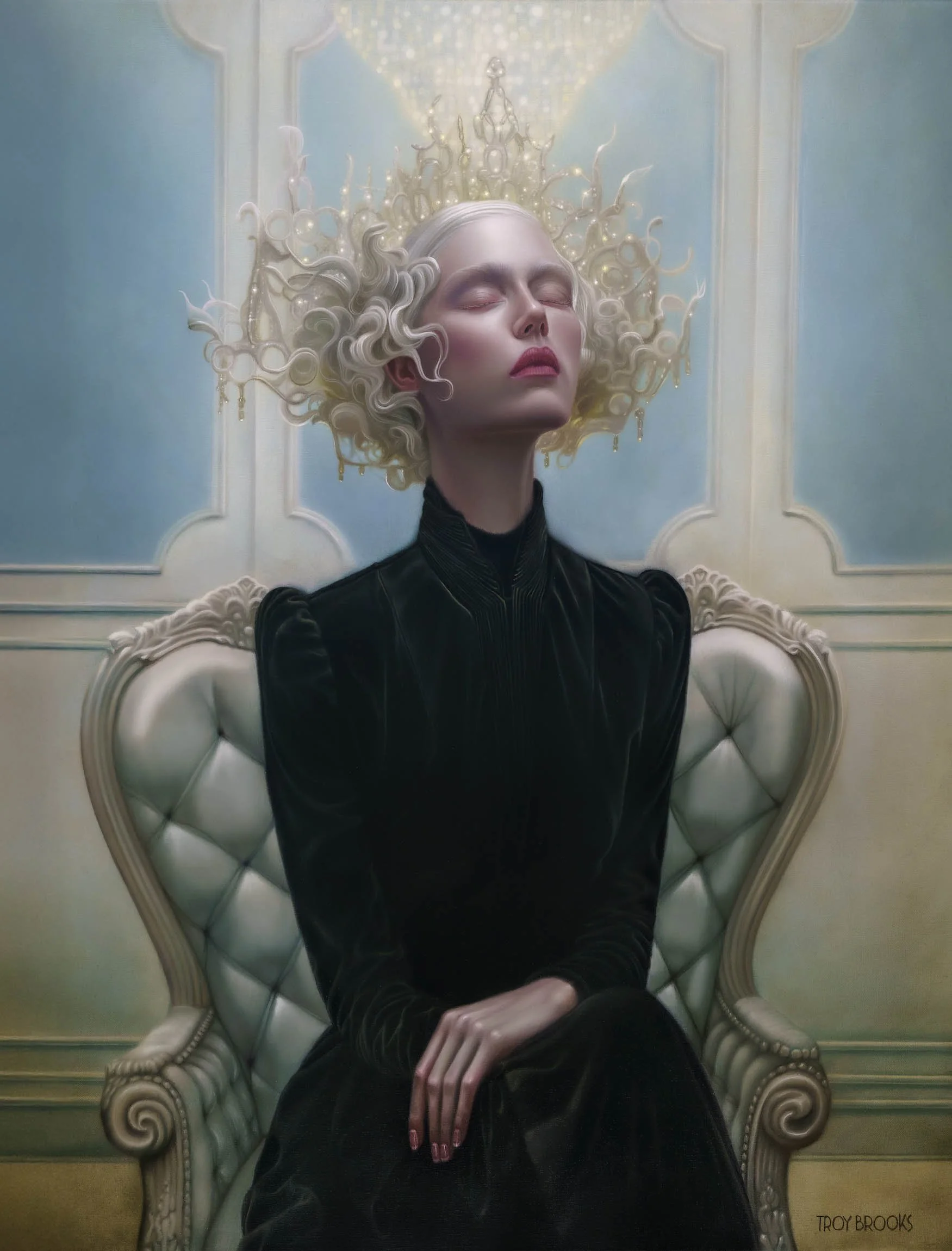 Mindloom - oil on linen - 24"x30" (Part of Modern Eden Gallery's exhibition "Glimmer" in November 2026)