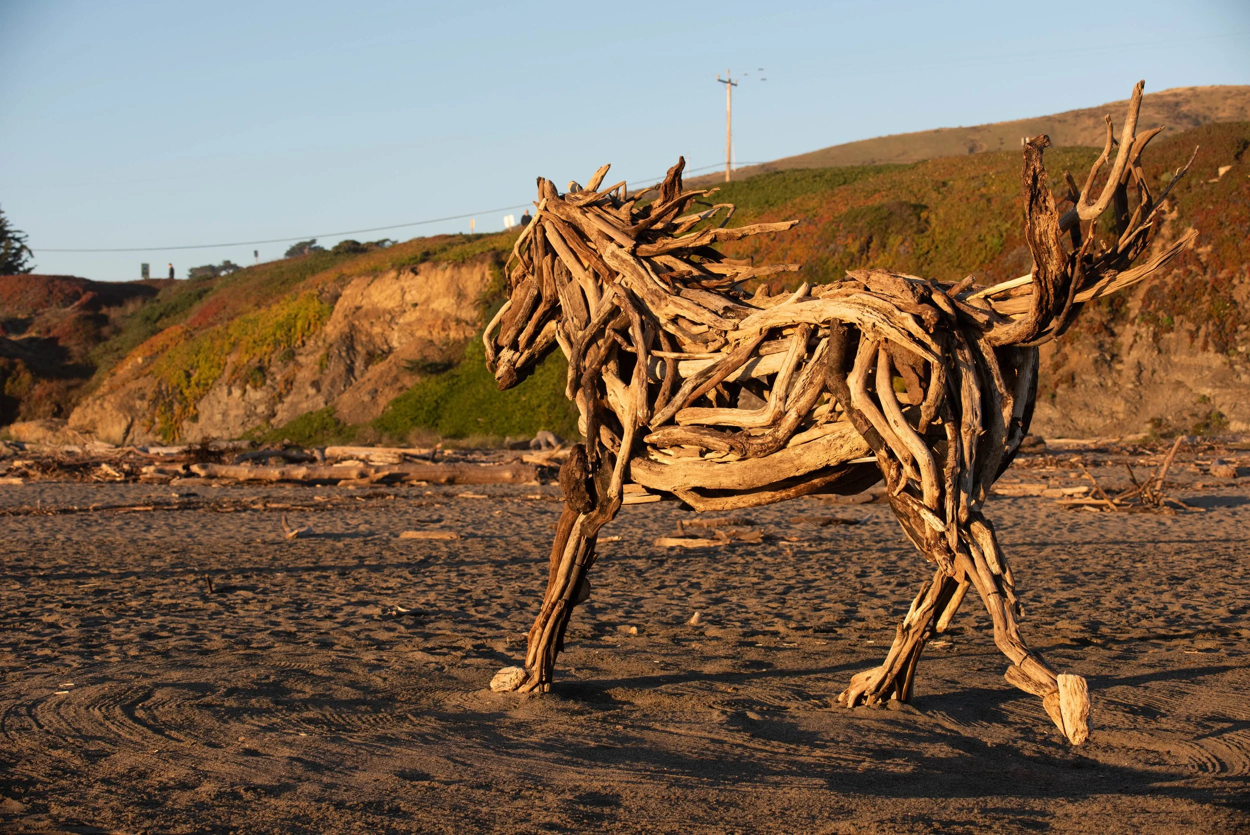 Blake McFarland Driftwood Horse BM sculptures
