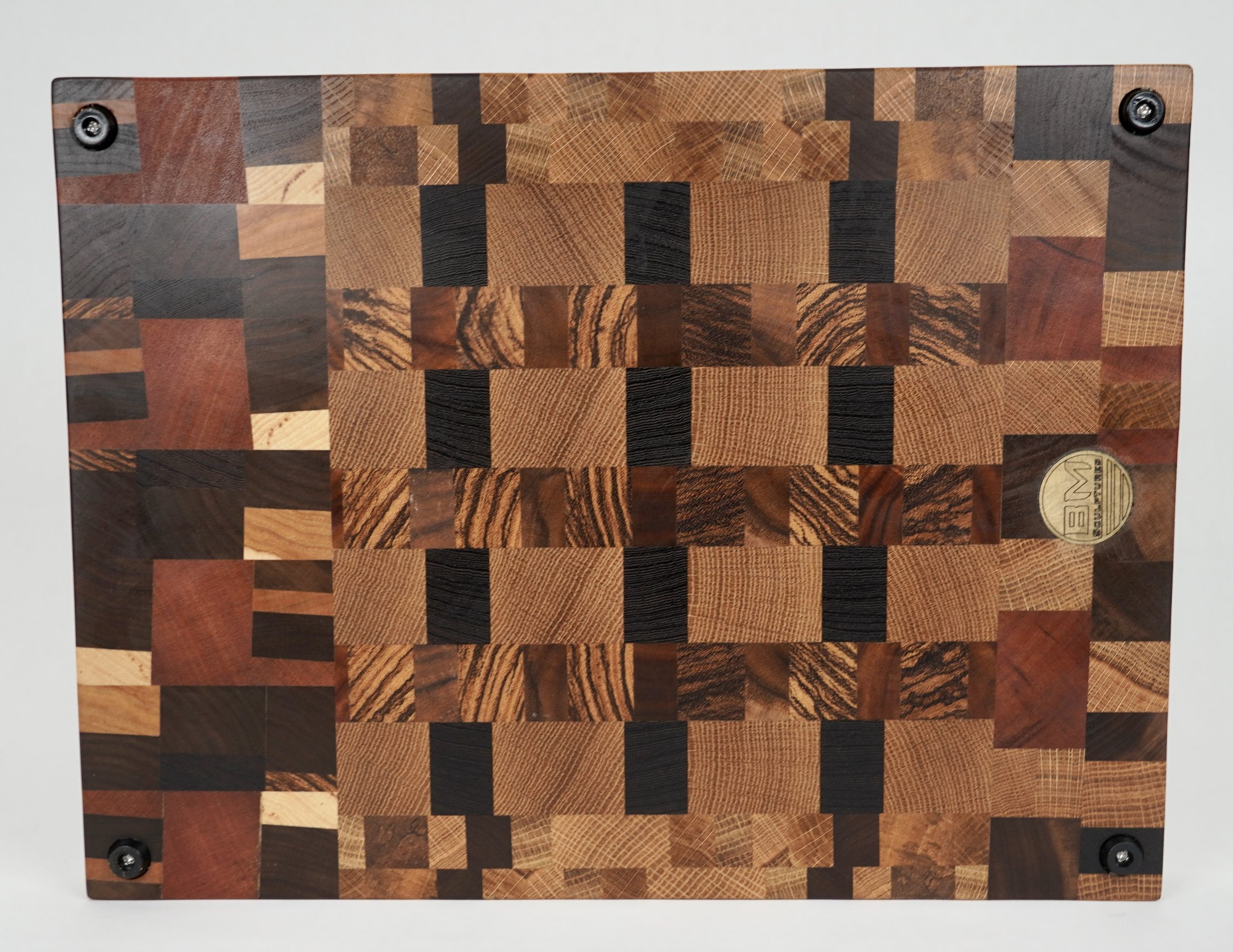 Tigerwood End-grain Cutting Board - 17''L x 12''W – Alex's Wood Works