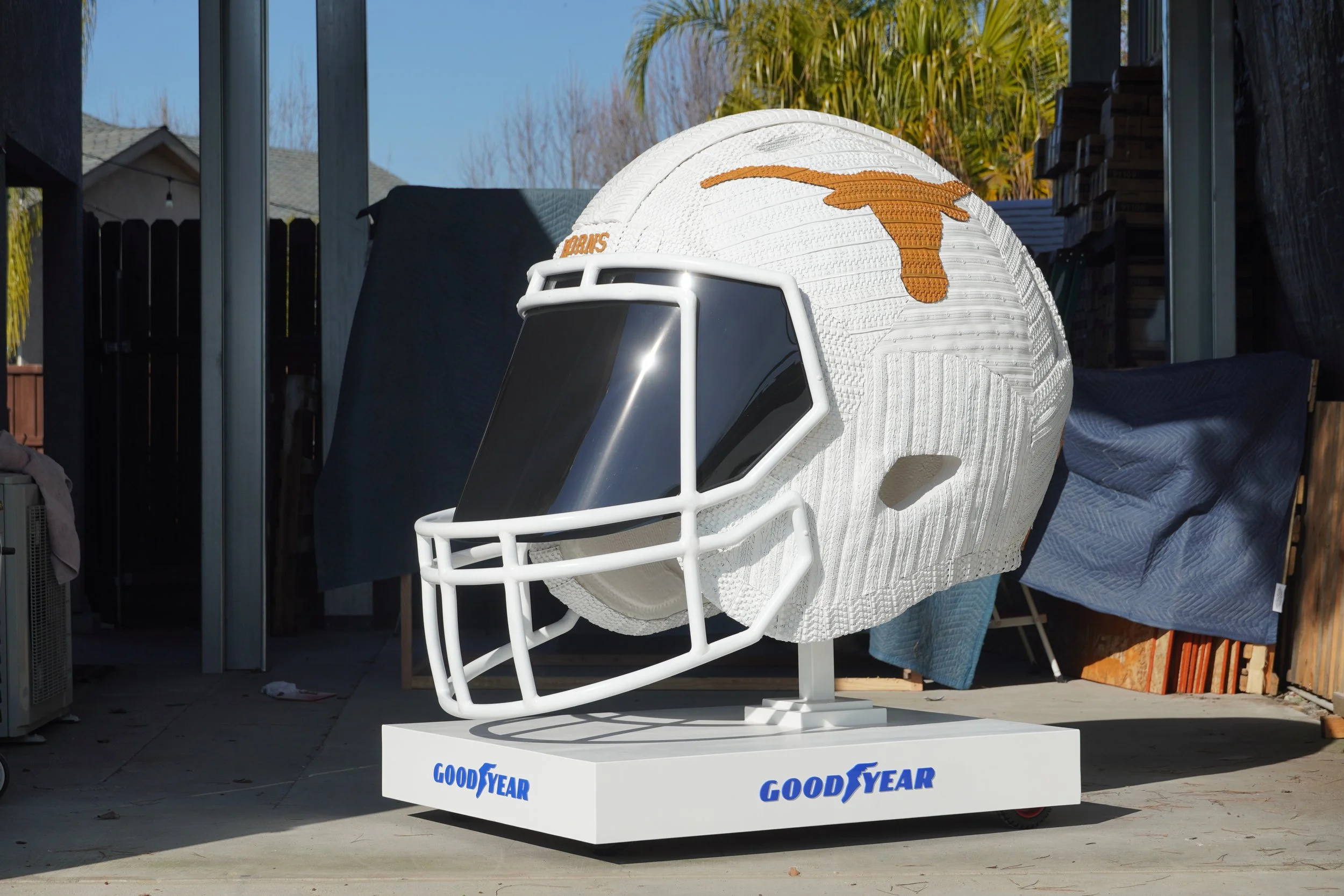 Blake McFarland, BM sculptures, Tire art, tire sculptures