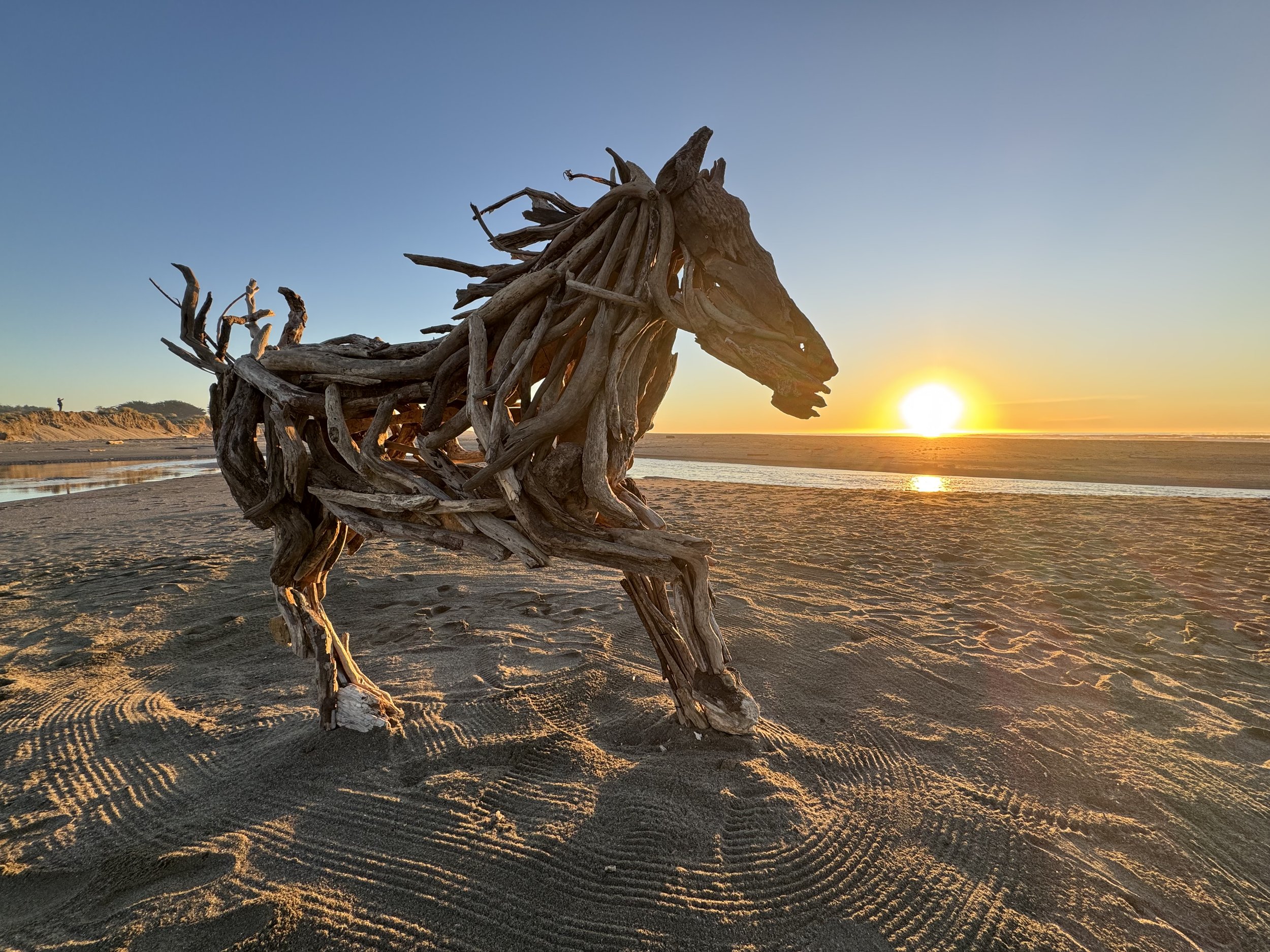 Blake McFarland Driftwood Horse BM sculptures