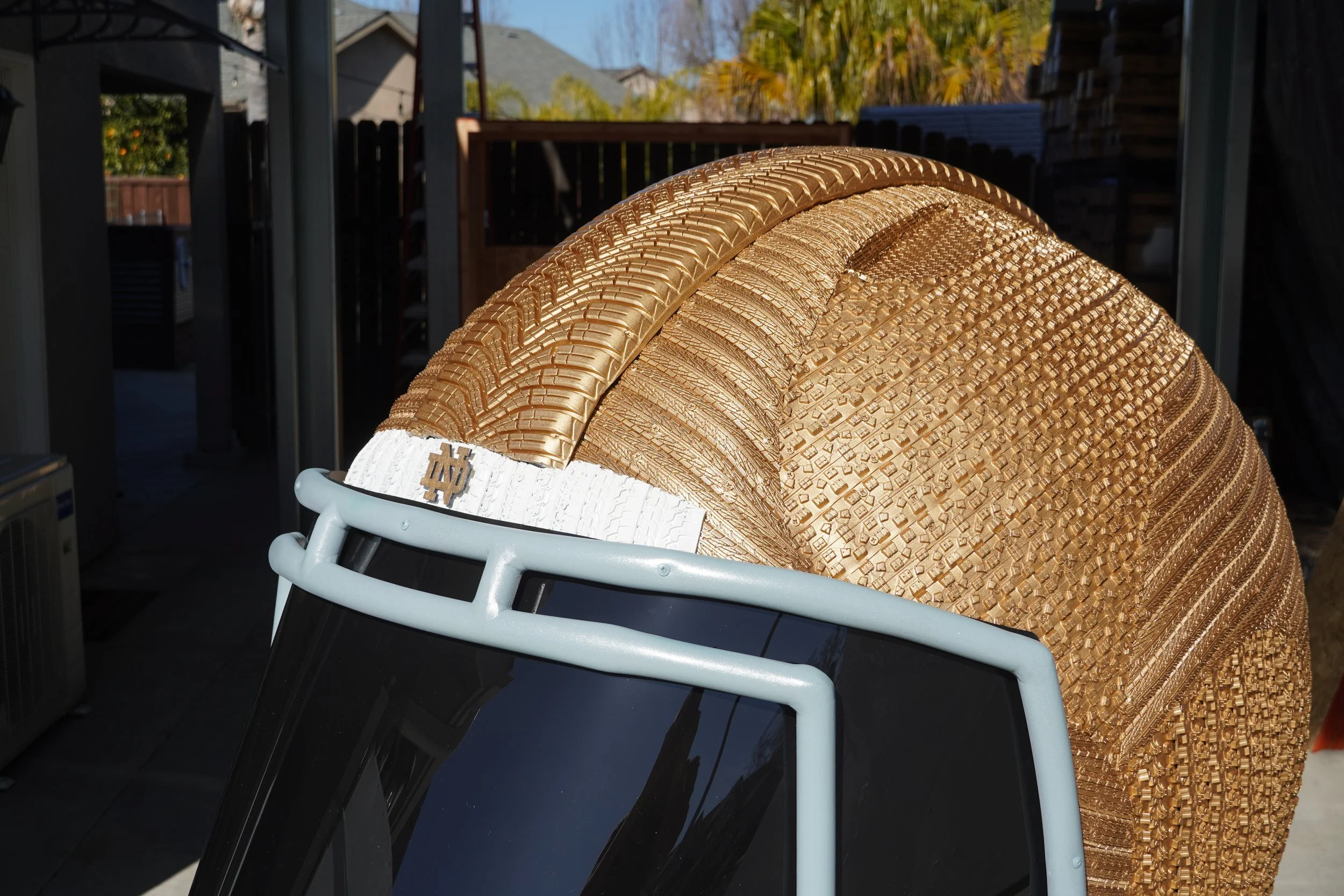 Blake McFarland, BM sculptures, Tire art, tire sculptures