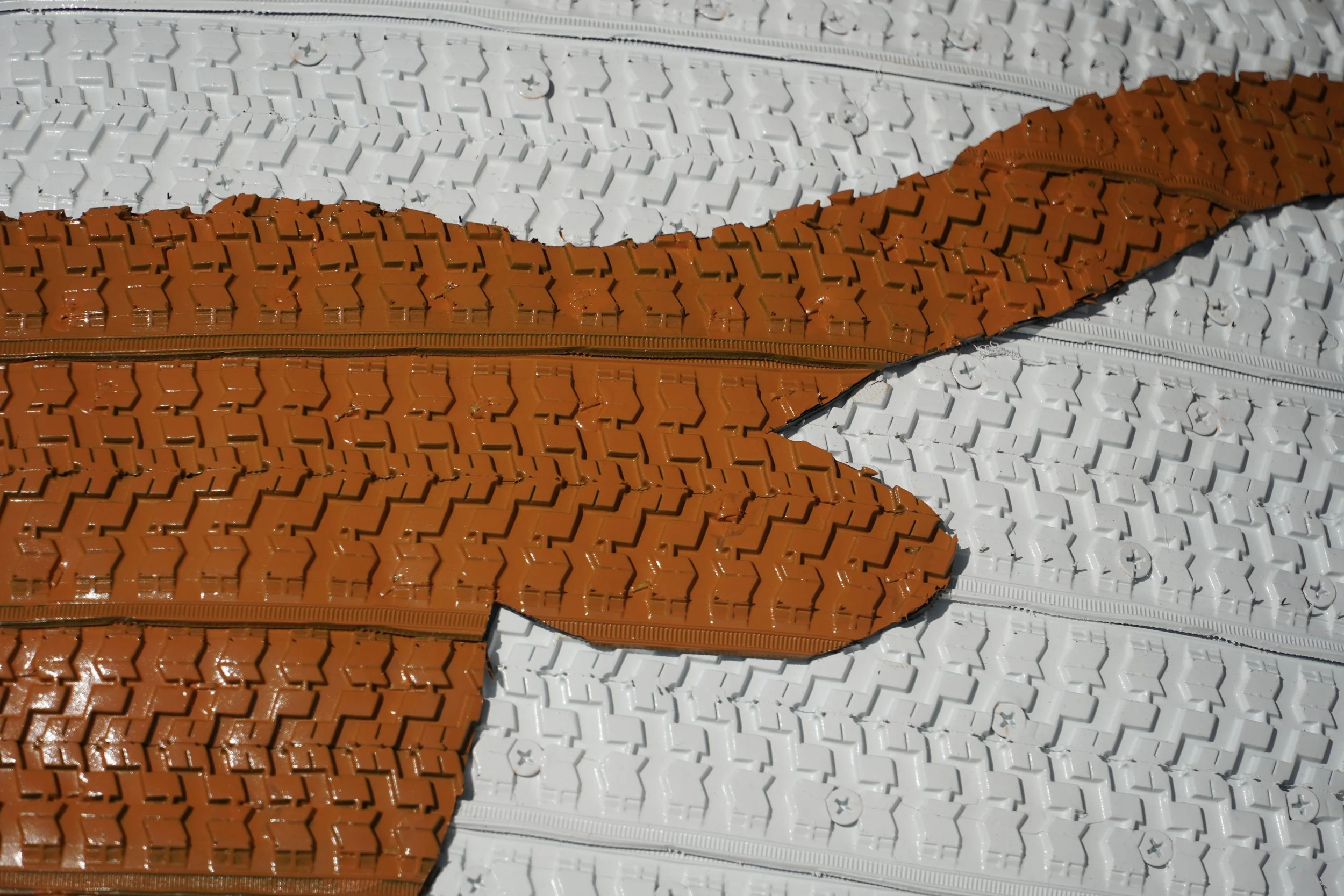 Blake McFarland, BM sculptures, Tire art, tire sculptures