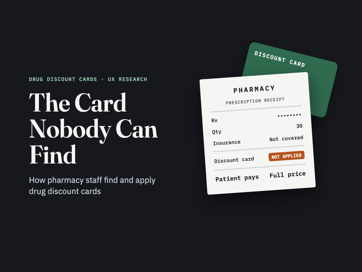 Uncovering why the savings meant for patients get lost at the pharmacy counter.