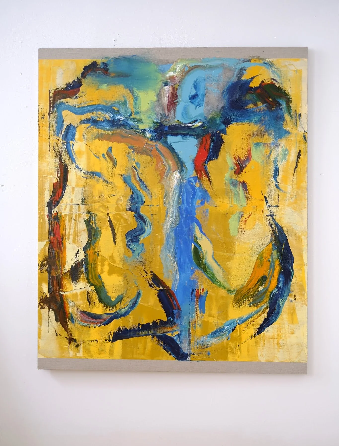 Oil on linen | 54" x 45" | 2021