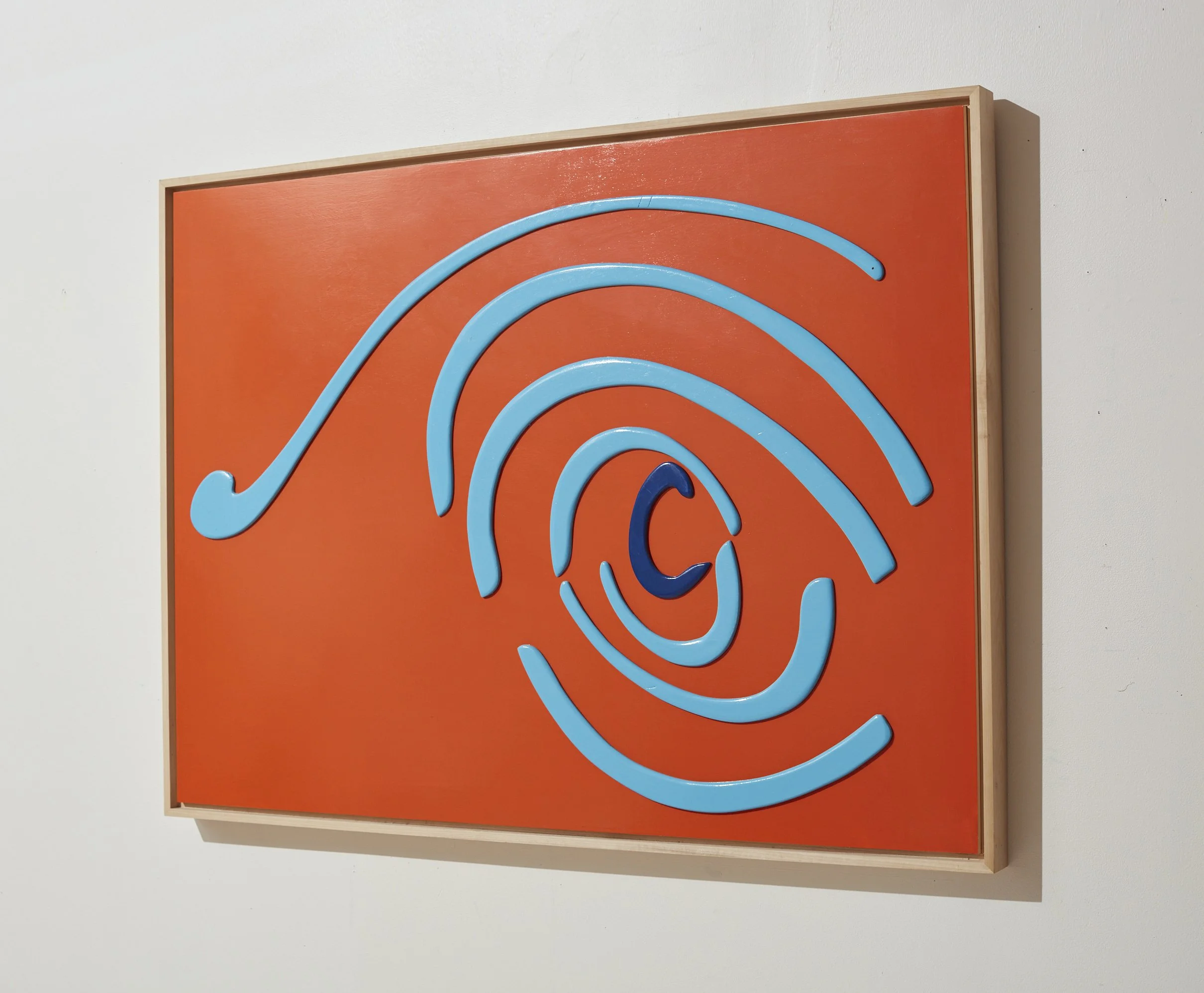 Enamel on Wood 36" x 48" 2022