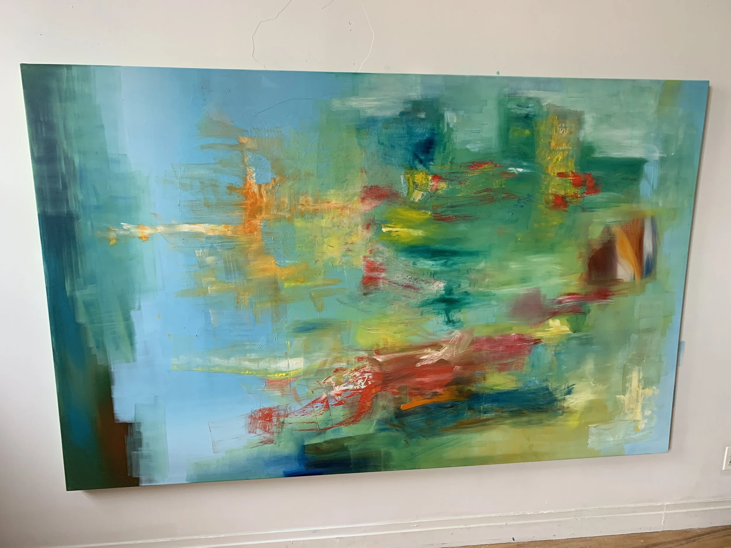 Oil on canvas | 8' x 5' | 2019