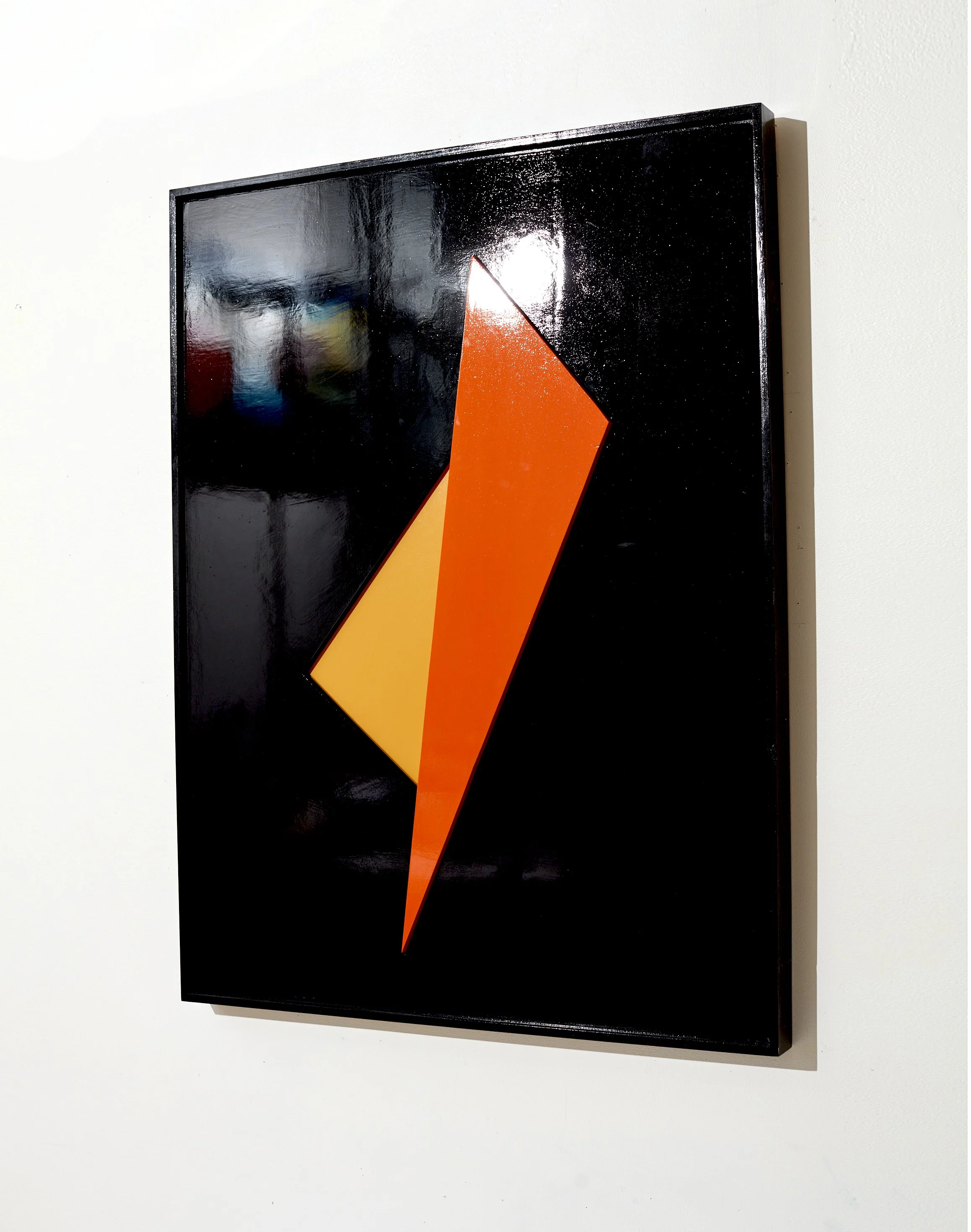 Enamel on Birch 36" x 48" 2022