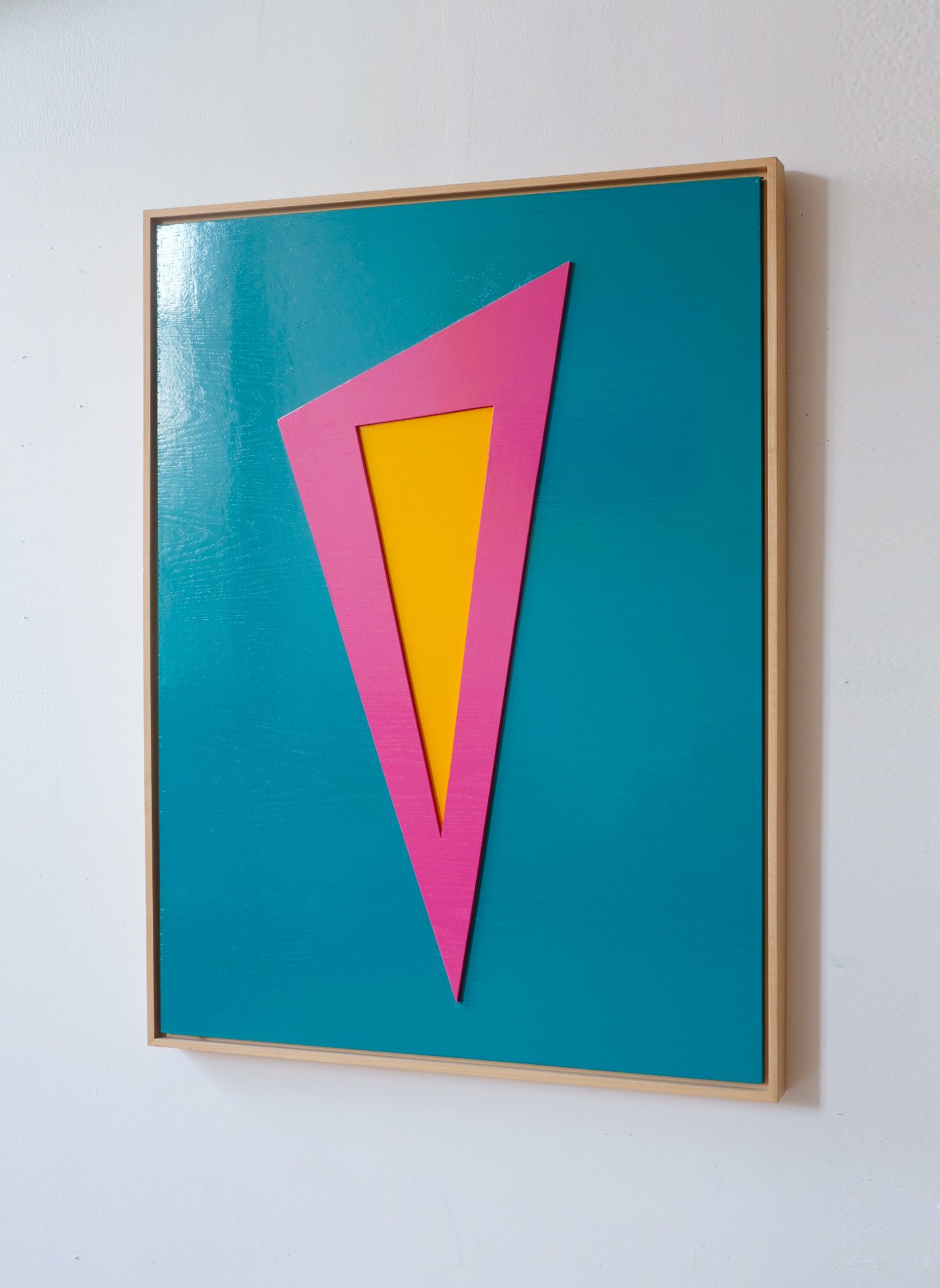 Enamel On Oak 36"x48" 