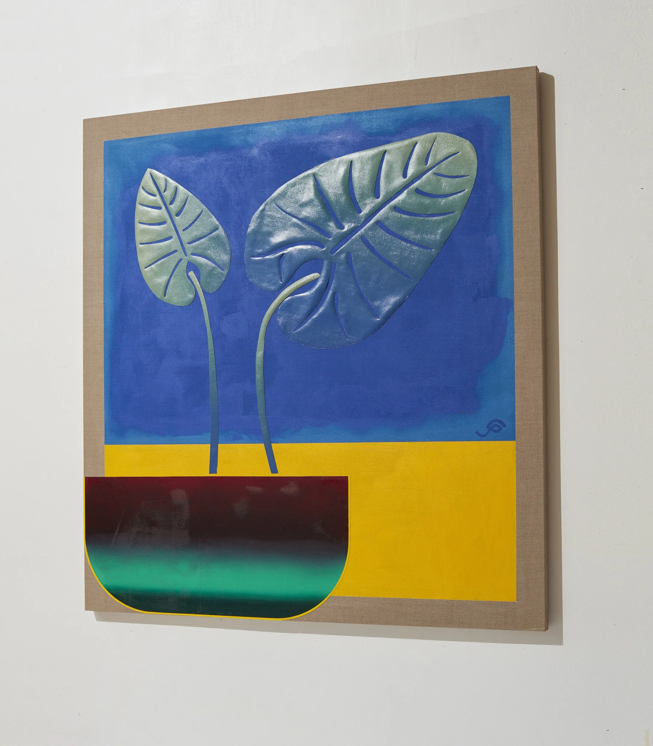 Oil/Acrylic on Linen 56"x60" 2022