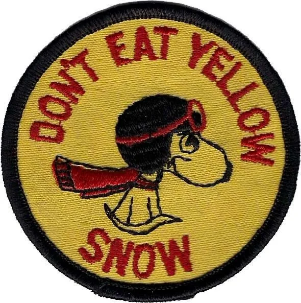 Blog 3 - Don’t Eat Yellow Snow