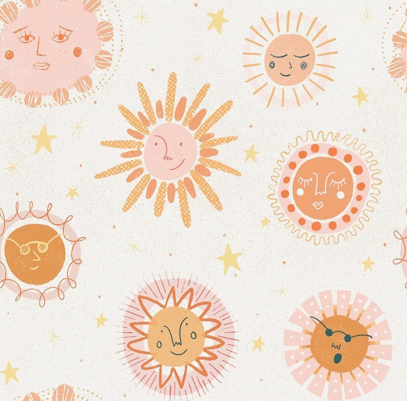 Bring me sunshine (forget about the rain!)

I had a little rework of this old pattern I made for #melspatternchallenge a few years ago as the repeat wasn&rsquo;t quite right. I&rsquo;m not actually sure that I&rsquo;ve improved it 😂 

I need to try 