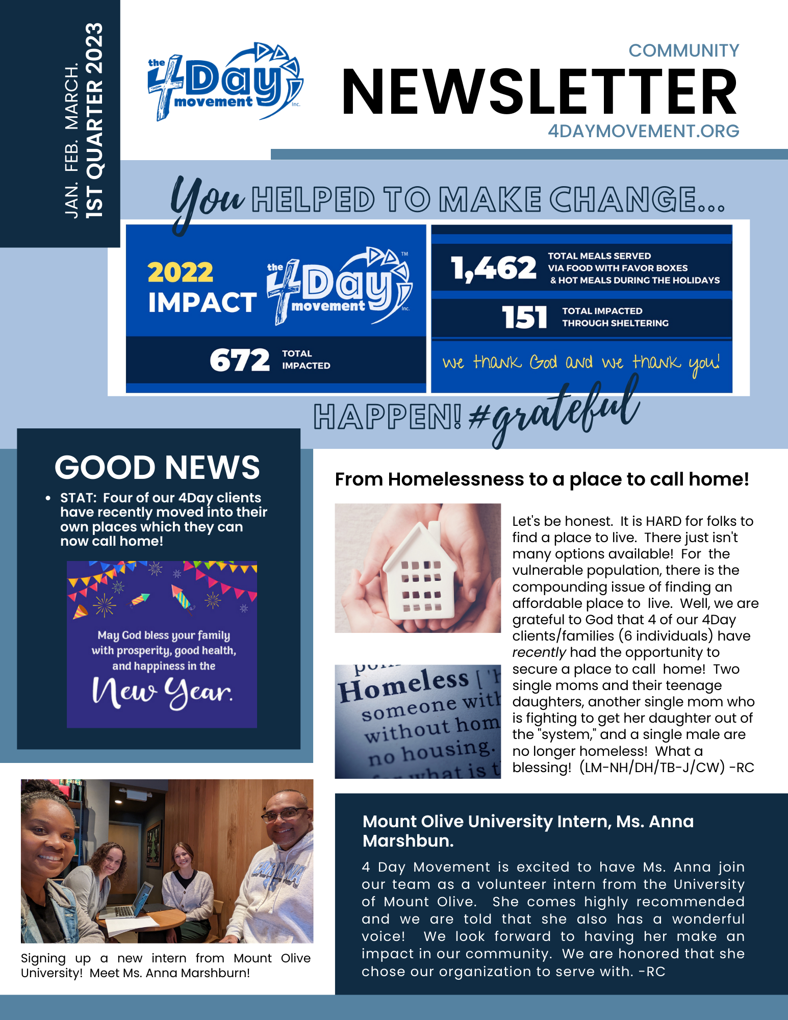 Q1 2023 4Day Newsletter:  A Glimpse Into the Everyday With 4Day.