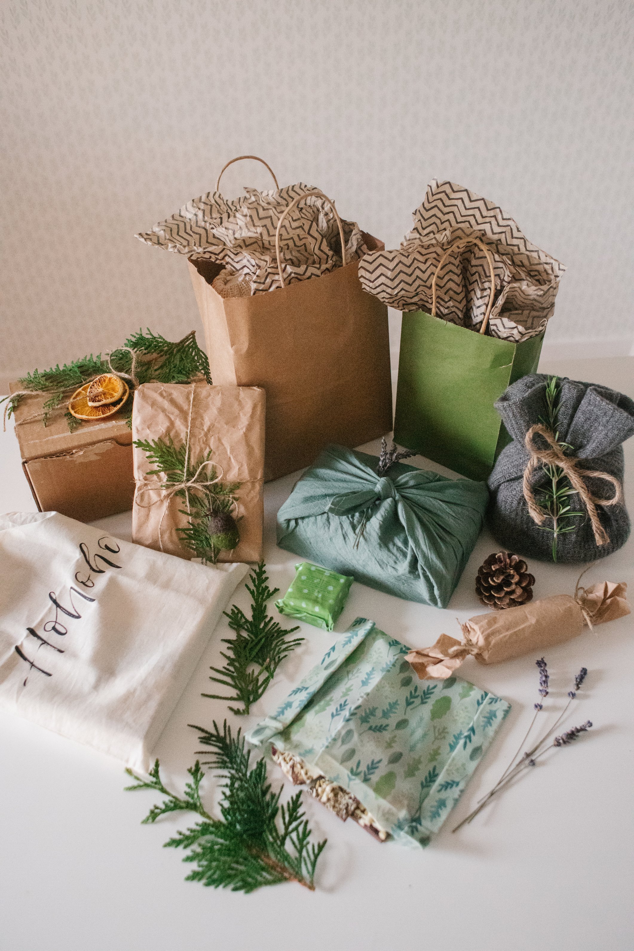 Eco Friendly Gift Wrapping Ideas - Grow Forage Cook Ferment
