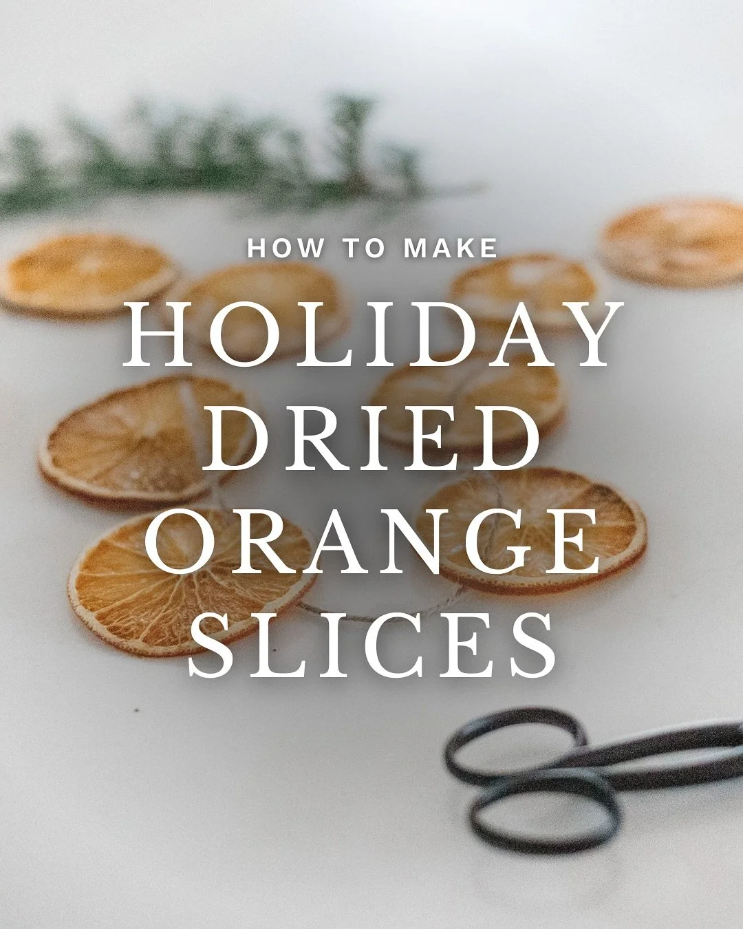 🍊 Looking for an all natural holiday decor DIY? Dried orange slices are perfect!

They are super easy to make, and add an INCREDIBLE citrus smell to your home! My personal favourite thing about making these is that every year, they darken up a bit w