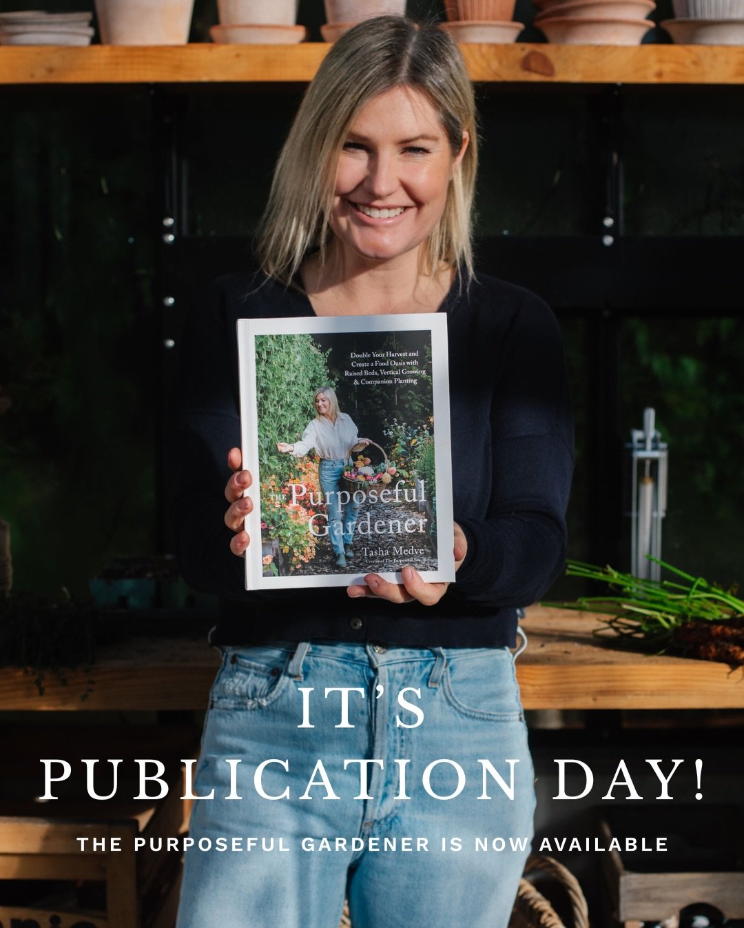 ✨&nbsp;IT&rsquo;S PUBLICATION DAY!!!!&nbsp;😍

WOW, I can hardly believe it&hellip; after months of planning, writing, editing, correcting, a few tears, tons of photoshoots, and even more edits, The Purposeful Gardener is HERE, and it&rsquo;s now YOU