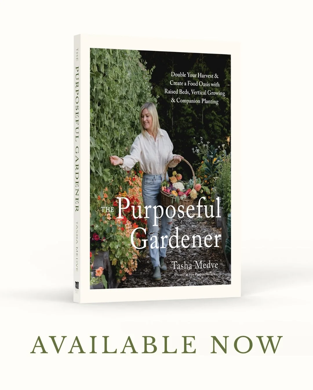 📗 I am so thrilled that my book, The Purposeful Gardener is available now! 😍

I hope this book helps you to plan, dream and bring your garden to life! I share so many of my tried &amp; true tips and tricks, vertical growing techniques, DIY builds &