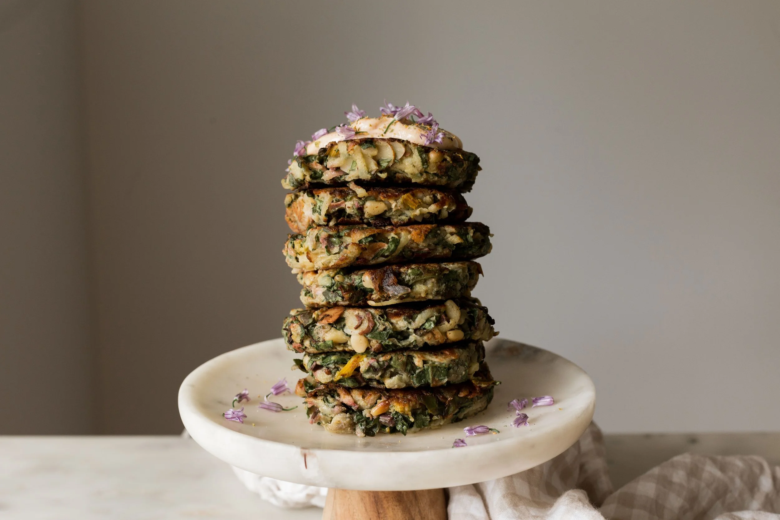 Easy Swiss Chard Cakes Recipe