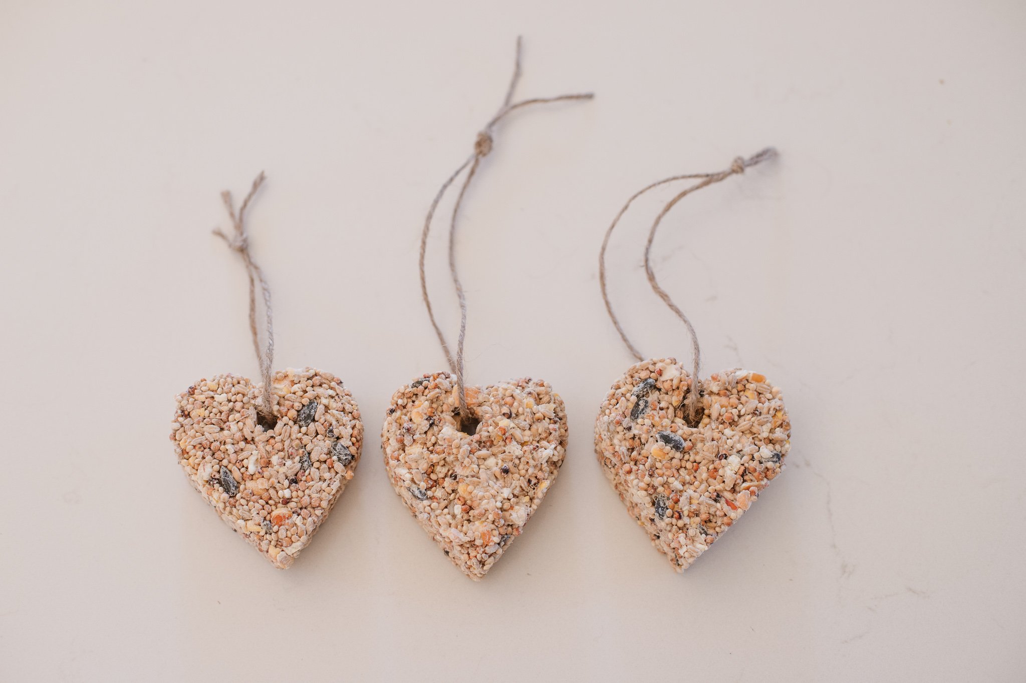 Heart-Shaped Bird Feeder