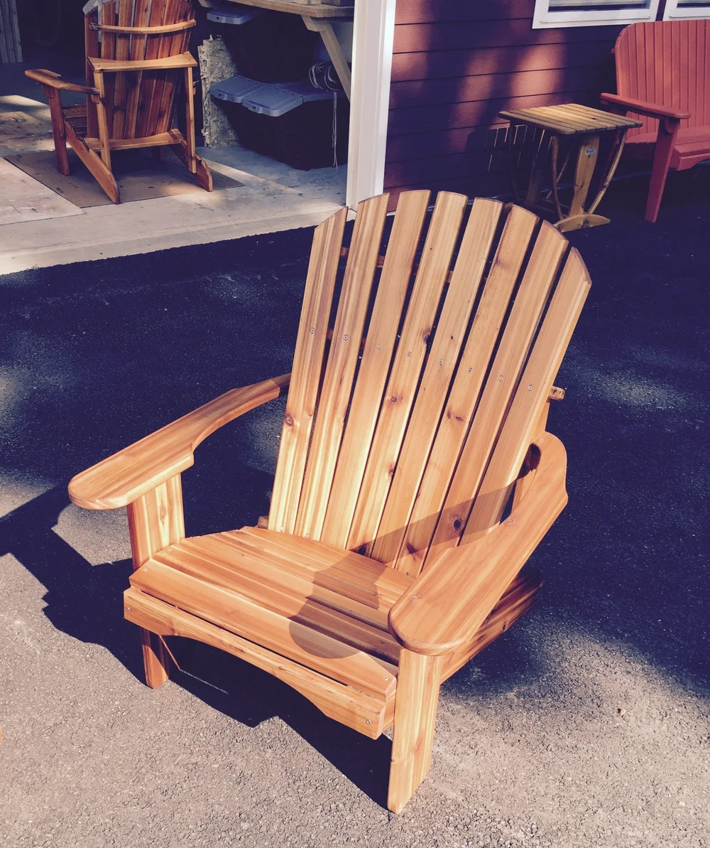 Made In Maine Handcrafted Oversized Adirondack — Fair Cape Woodworks - Main Image