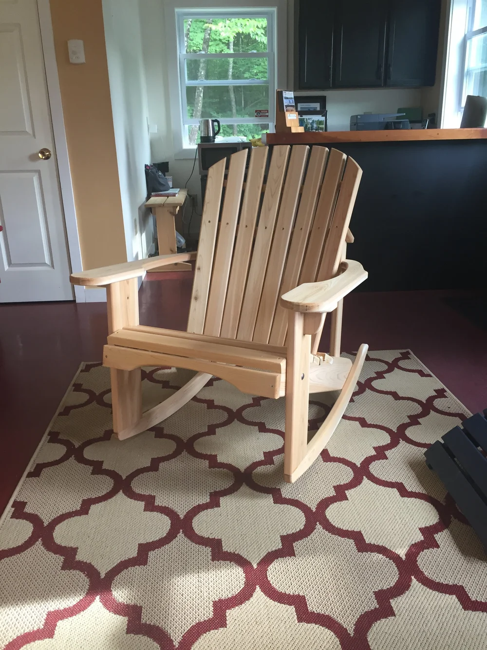 Diy Floor Chair How To Make Rockers For A Rocking Chair Adirondack Rocking  Chair — Fair Cape Woodworks