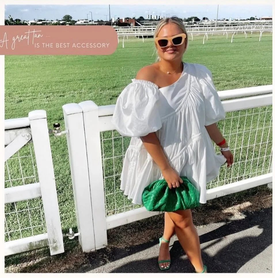 Event season is here and we all know a flawless bronzed tan is the perfect finish to any outfit 💃🏽 

At SPRAYD, our solutions are formulated with natural, high quality ingredients to ensure a perfect streak-free glow ✨