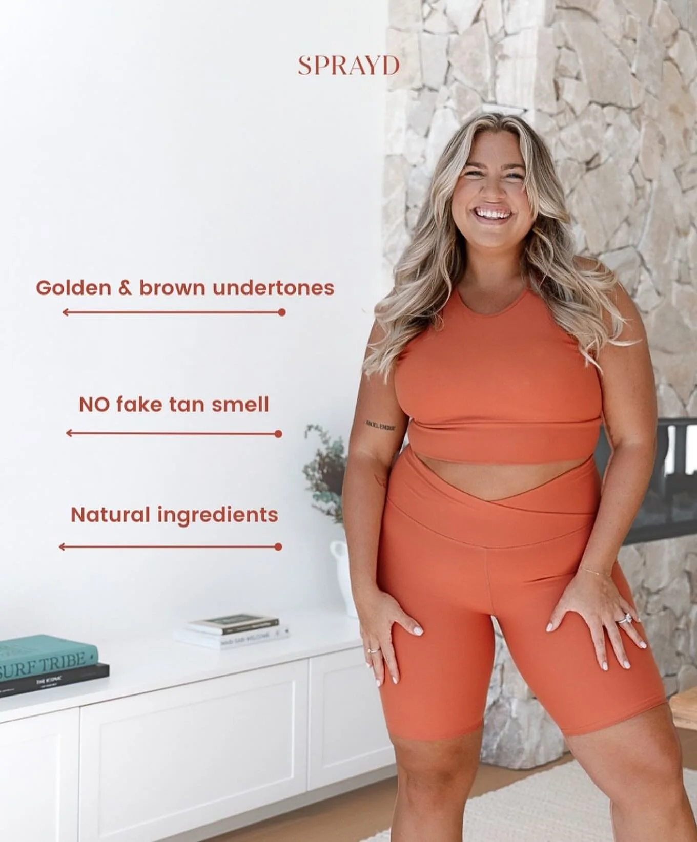 CARAMEL 🍯

Our golden and coffee brown solution that develops in 4 hours, perfect for a radiant bronzed tan!

What&rsquo;s your favourite SPRAYD solution? 🤎

#bronzedbabe #glowing #automatedspraytan #naturalingredients #confidence
