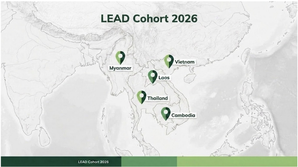 Launching the LEAD Cohort: Supporting Community-Led Research Across the Mekong