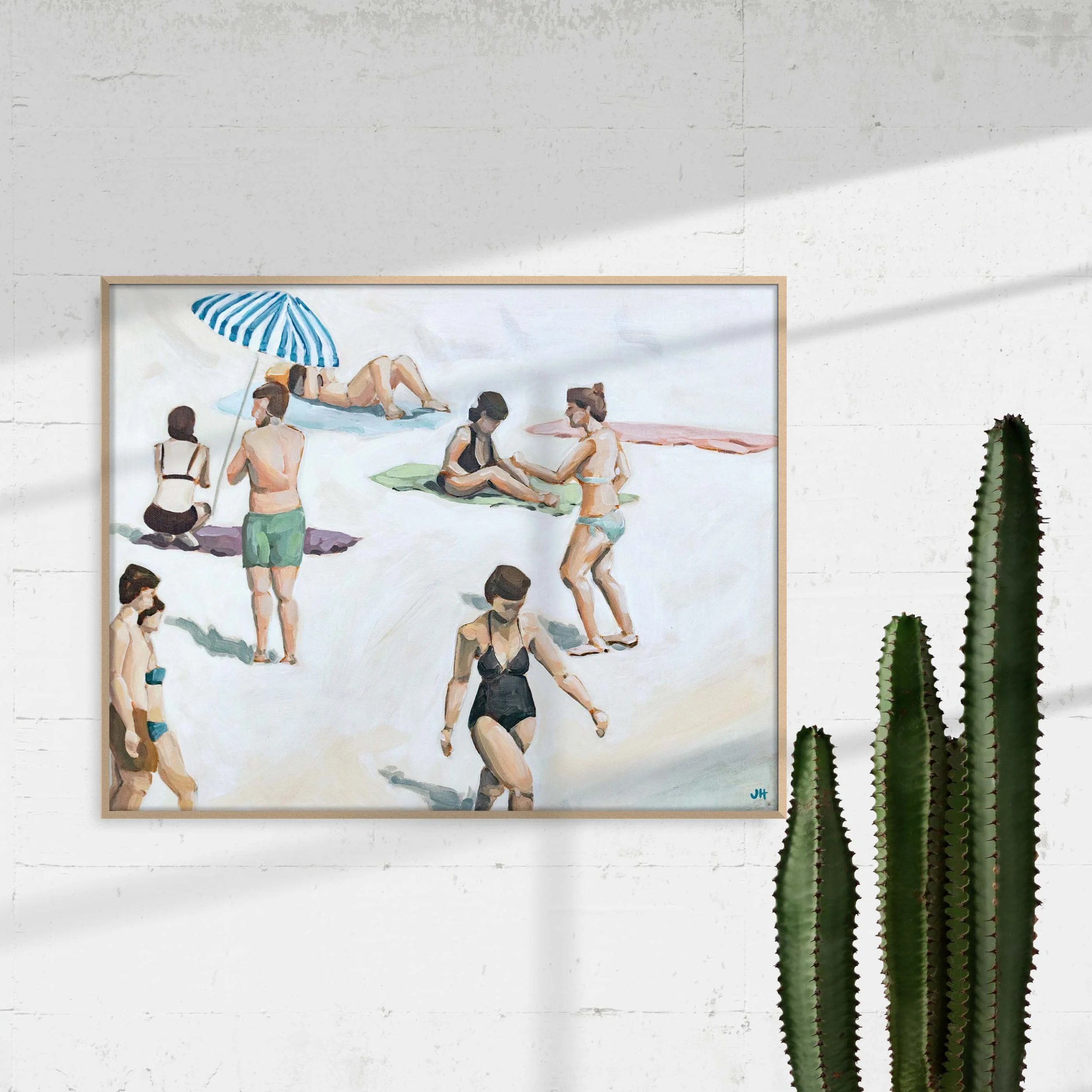 Sunbathers #1  (SOLD) 