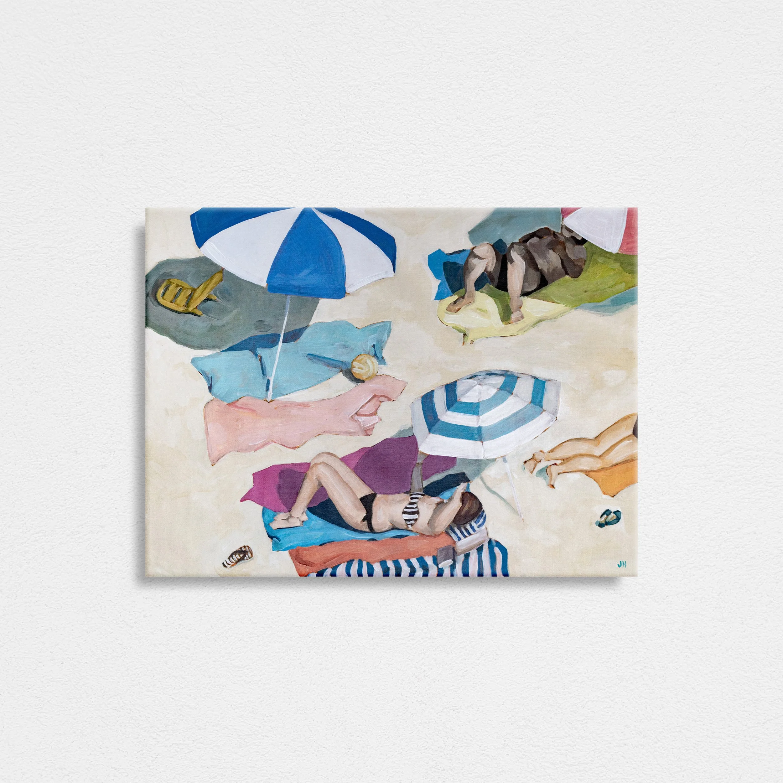 Sunbathers #2 (Available as a Print)