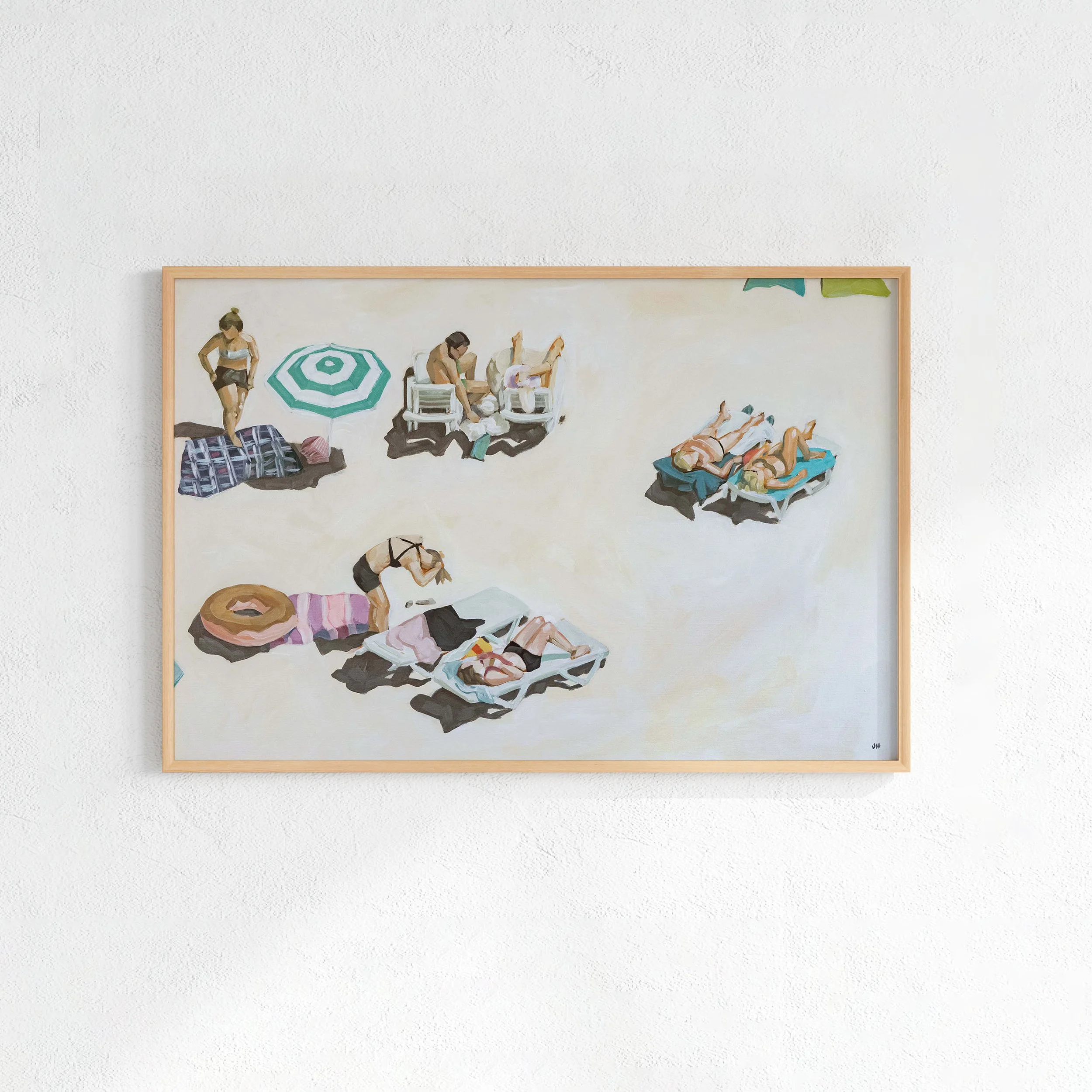 Sunbathers #5 (Also, "Relatability")  (SOLD) 