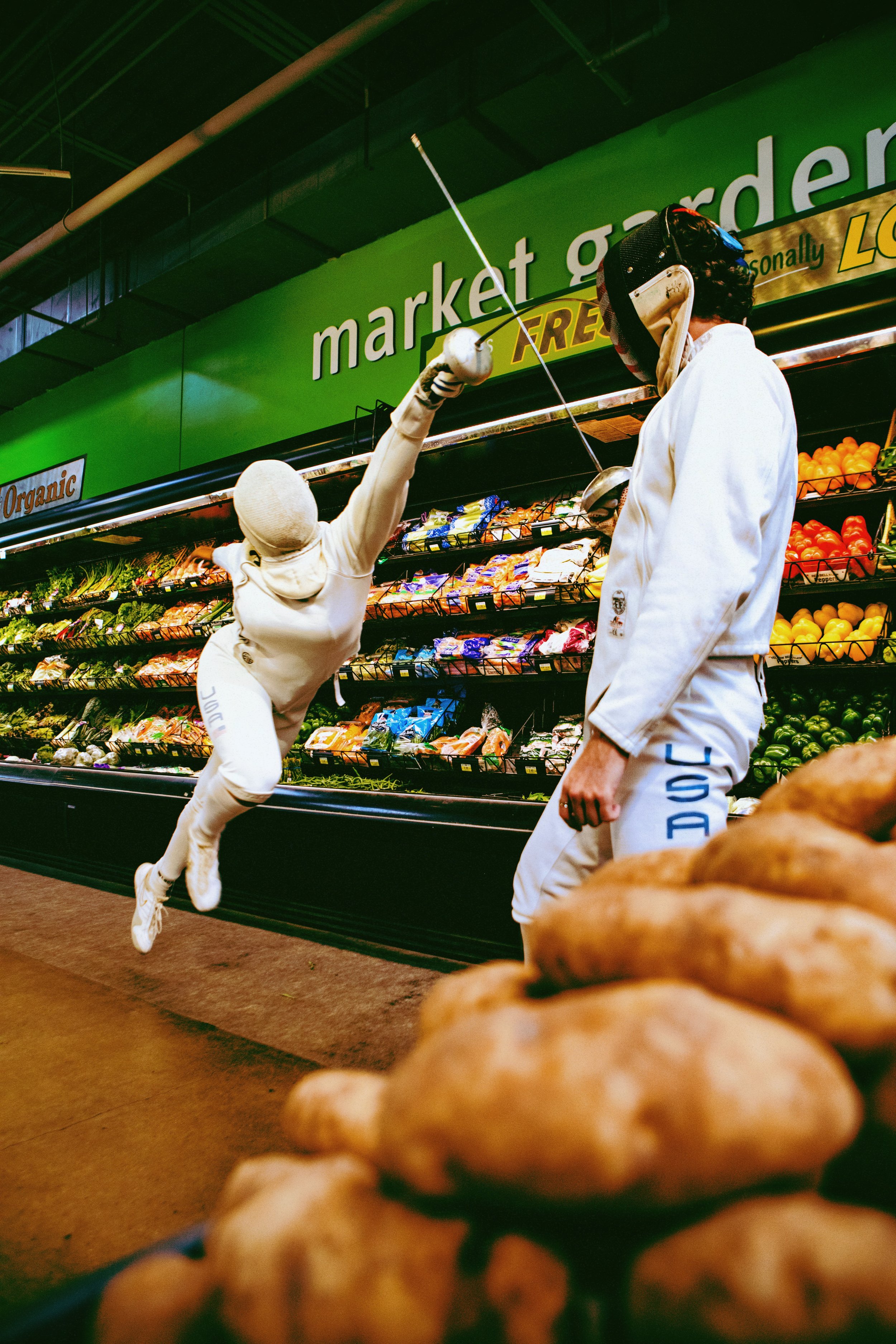 Athletes In Unconventional Spaces
