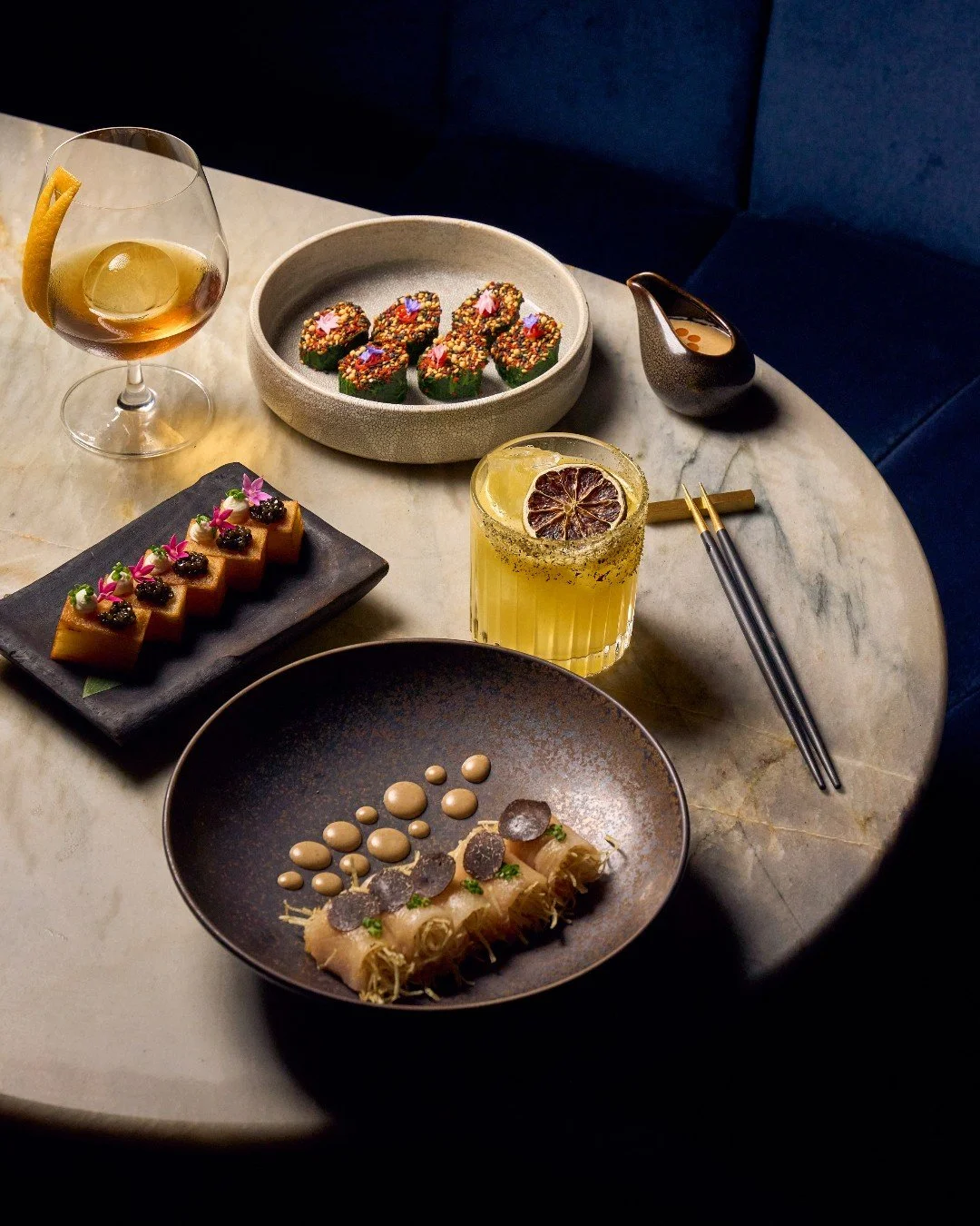 Discover the hidden world of AVA MM Winter Park, where Japanese artistry defines every detail. Explore our exclusive menu of refined dishes and crafted cocktails. Reserve now through your portal. | #MM #MembersOnly