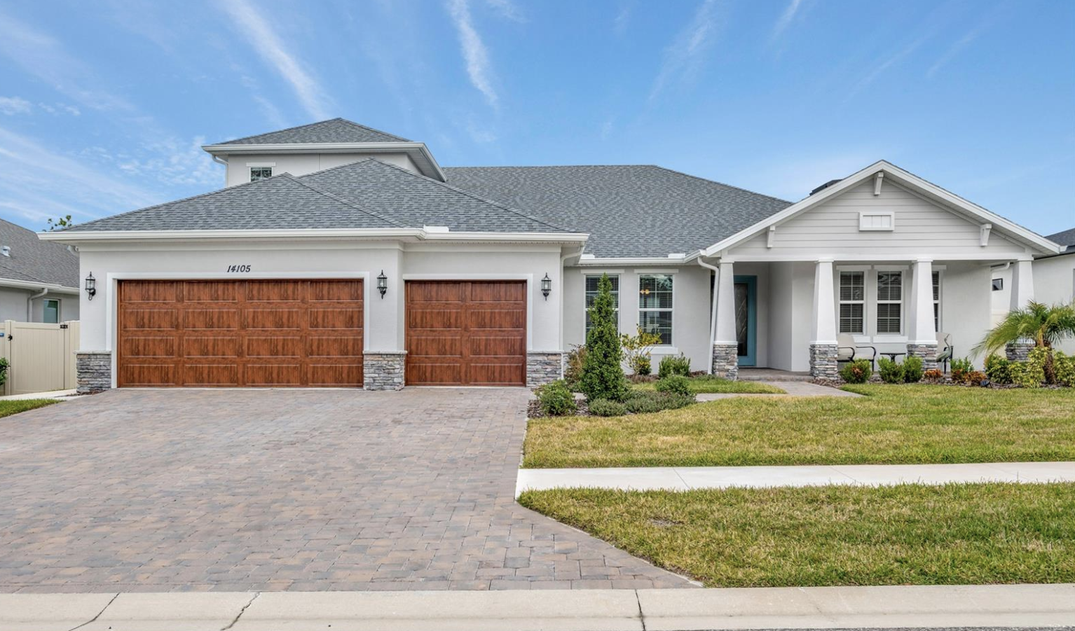 Beautiful Shore Acres 4 bedroom 2 bathroom home - front view