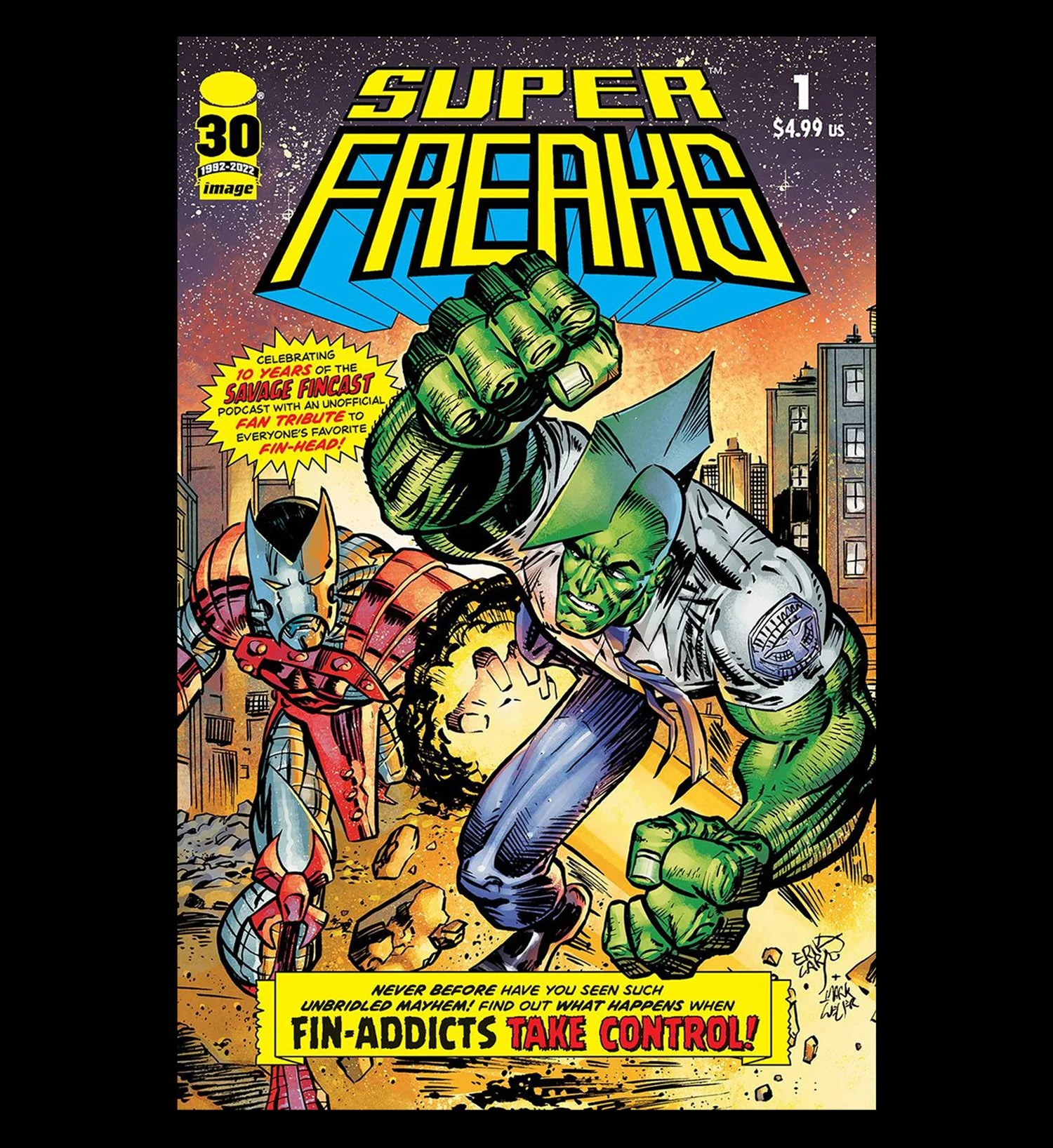 SUPER-FREAKS #1 SIGNED!