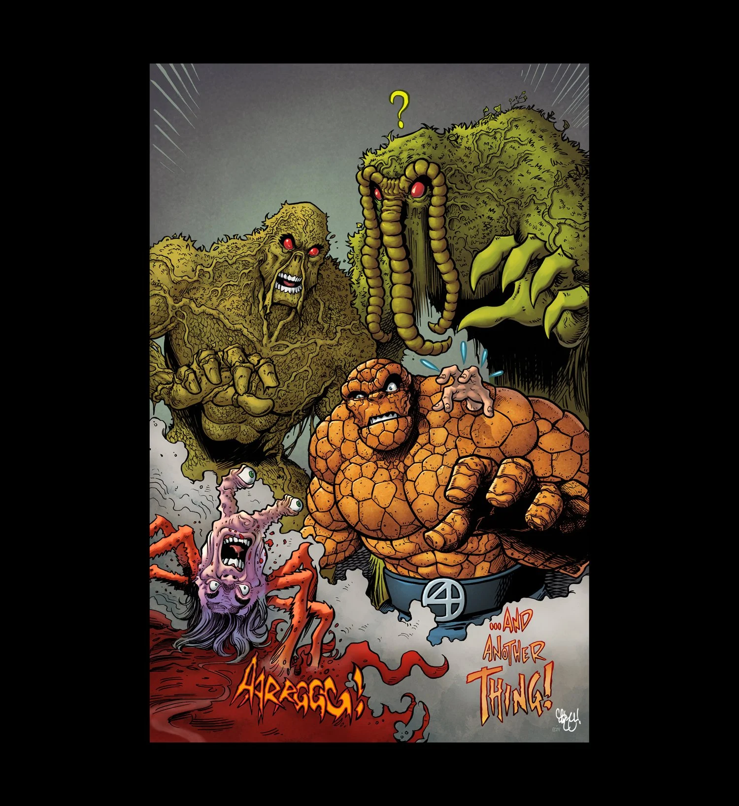 "...AND ANOTHER THING!" 11x17 SIGNED PRINT