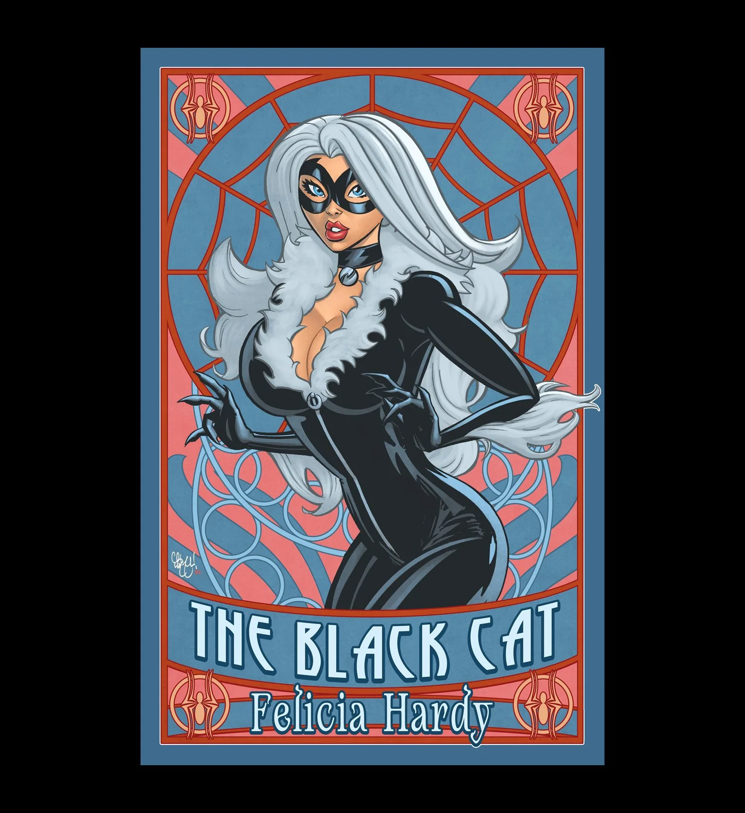 BlackCatNoeveauColors_BLUEBORDERW_whitestorke.jpg